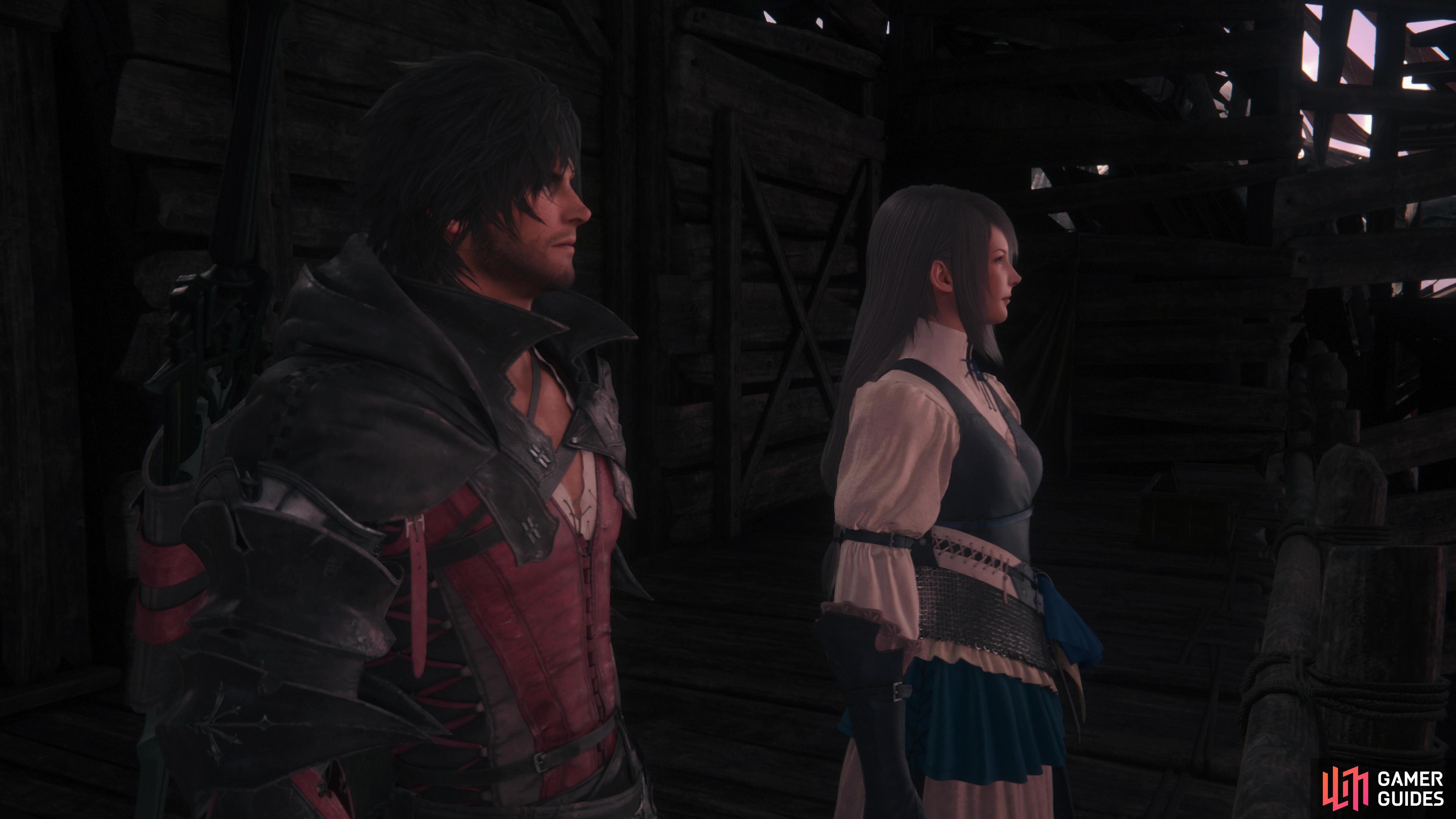 The majority of the main quest “Back to Their !Origin” involves chatting to various characters.