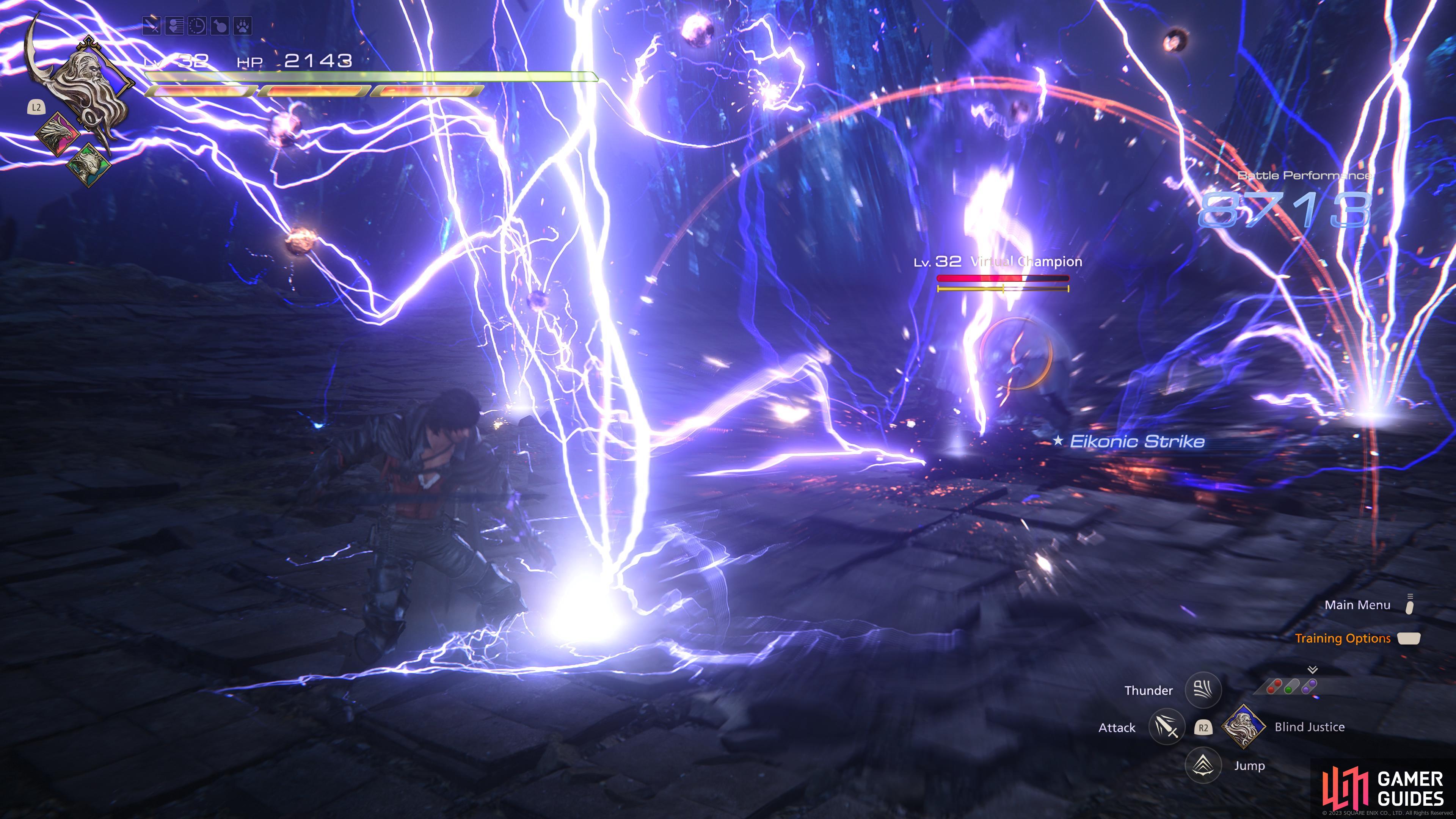 !Judgment Bolt will deal massive damage at the expense of a long cooldown.