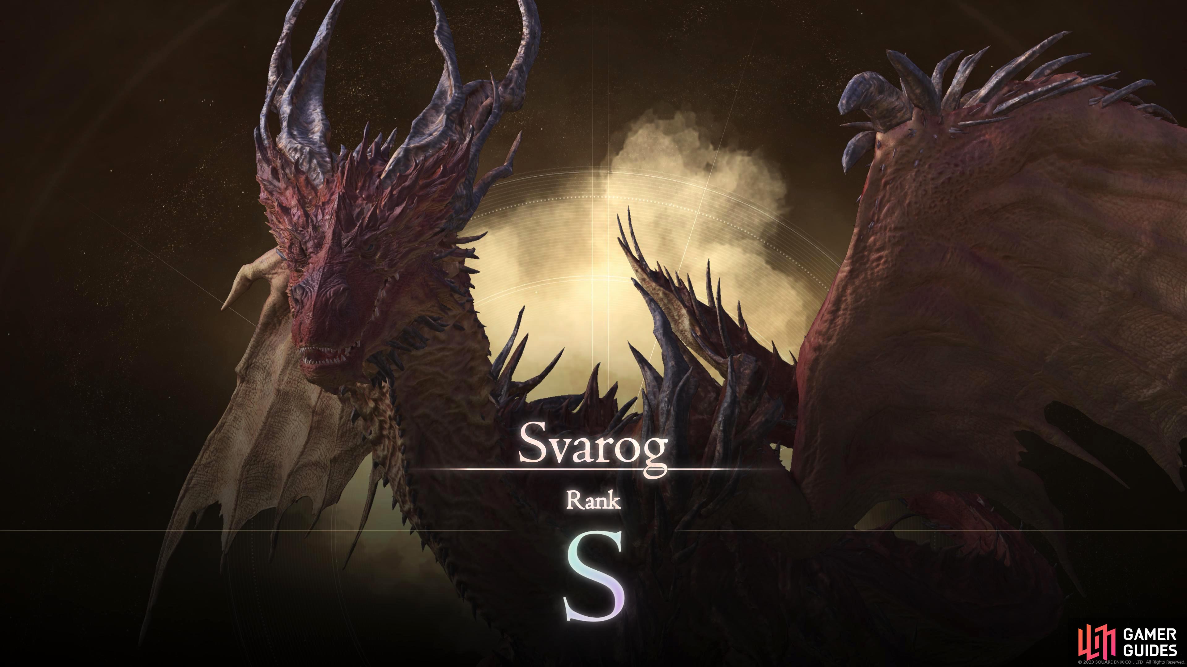 The Ruin Reawakened, also known as, Svarog, is a level 50 S-Rank Hunt.