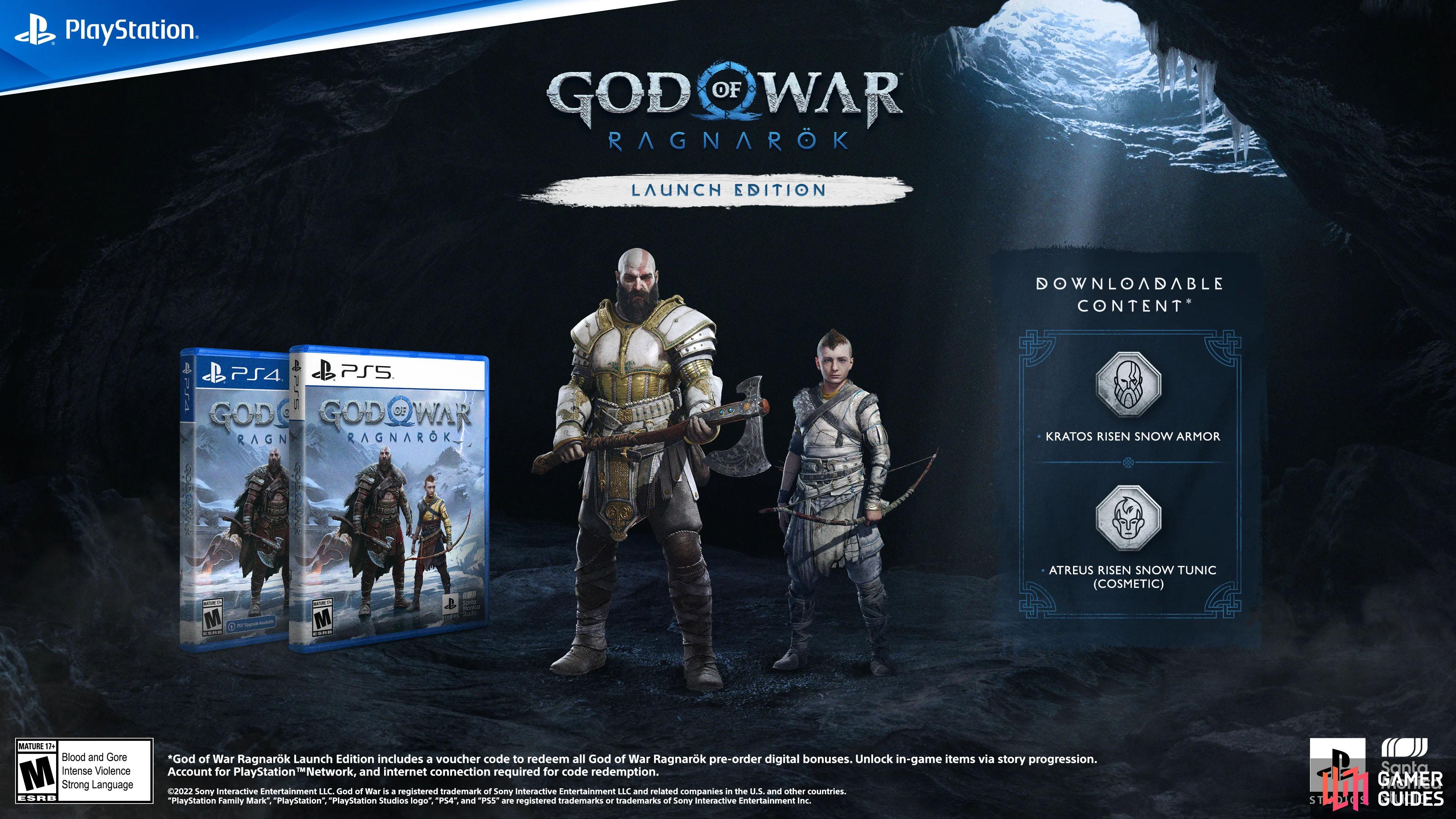 The standard edition includes some preorder bonuses