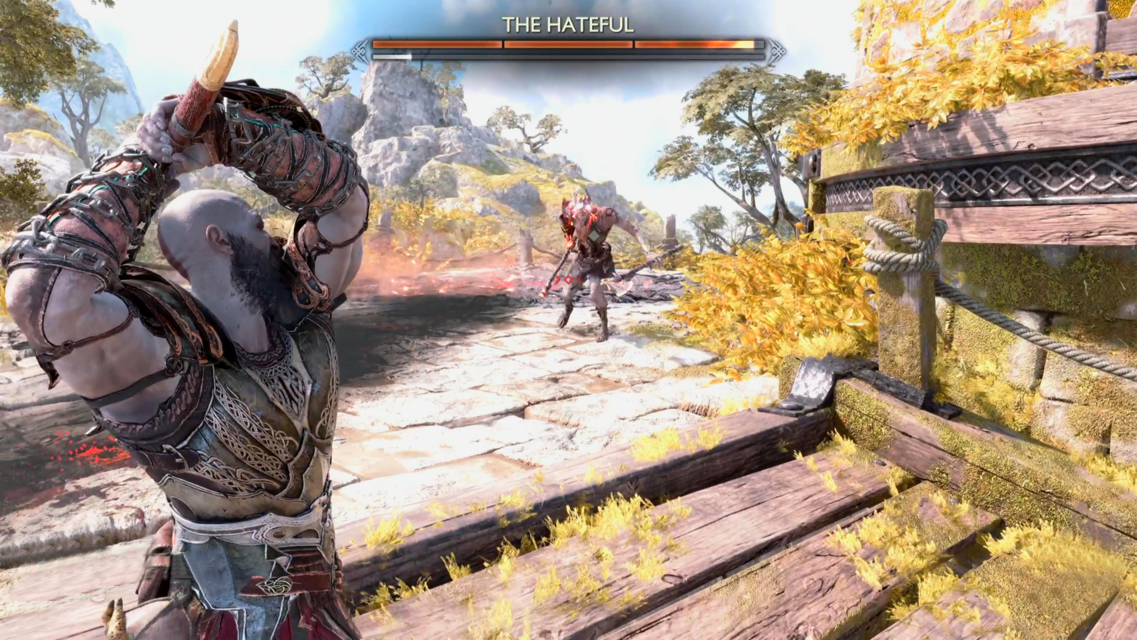 The Hateful is a Draugr miniboss. This particular version can be found at The Watchtower.
