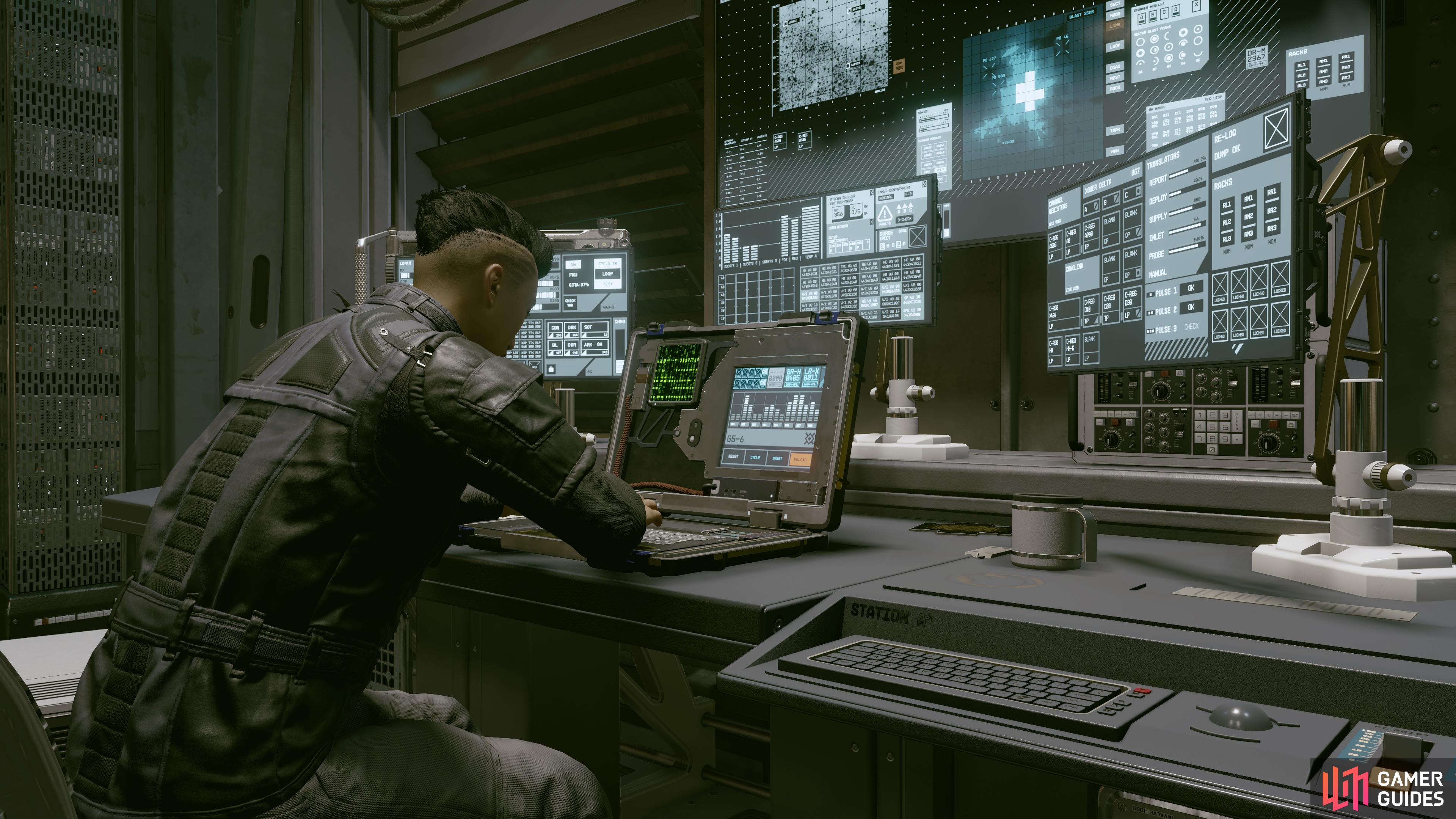 Nyx is trying looking to all the suspicious activity at Ryujin Industries. 