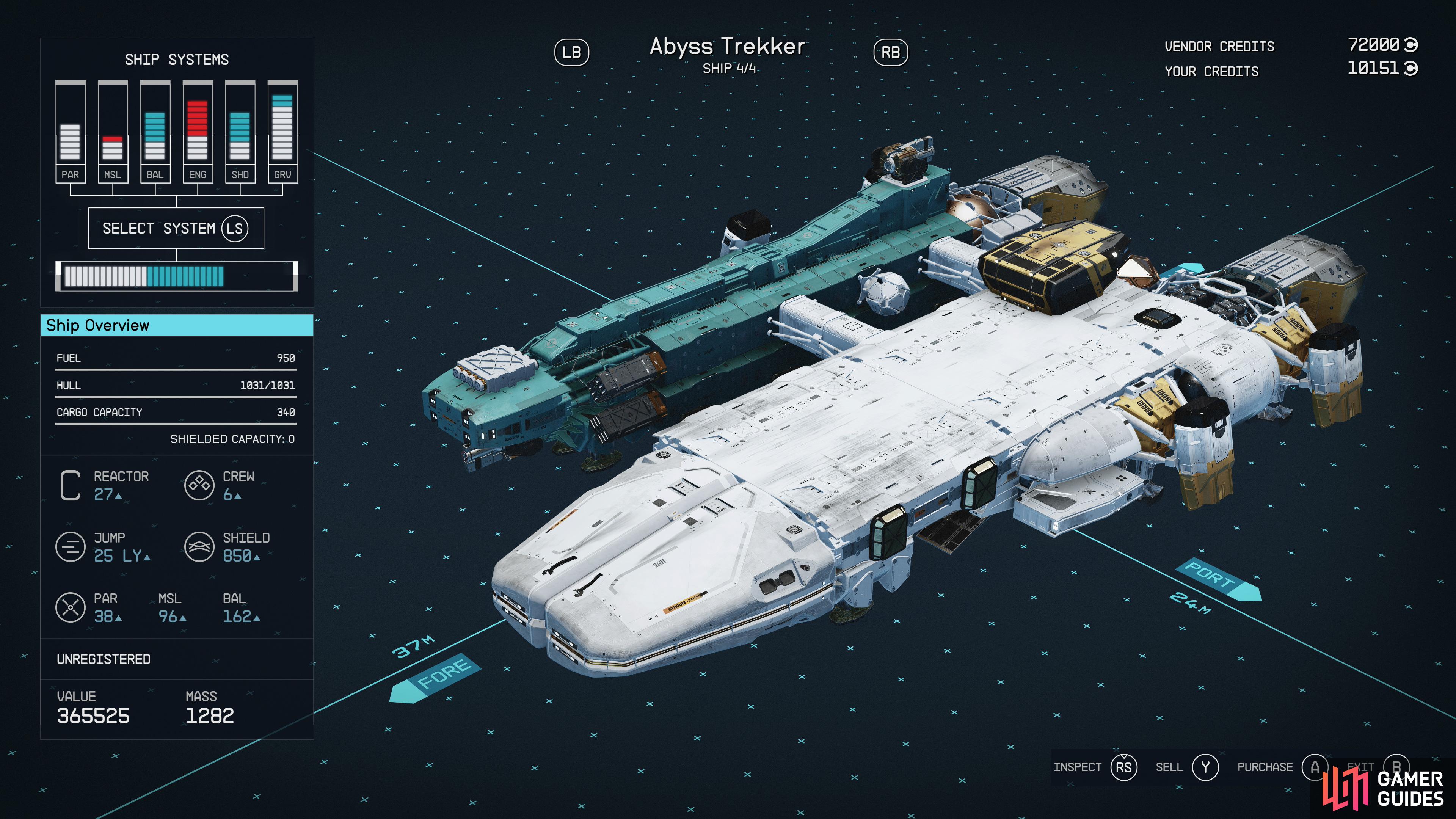 The Abyss Trekker can be purchased from the Ship Services Technician at Paradiso.
