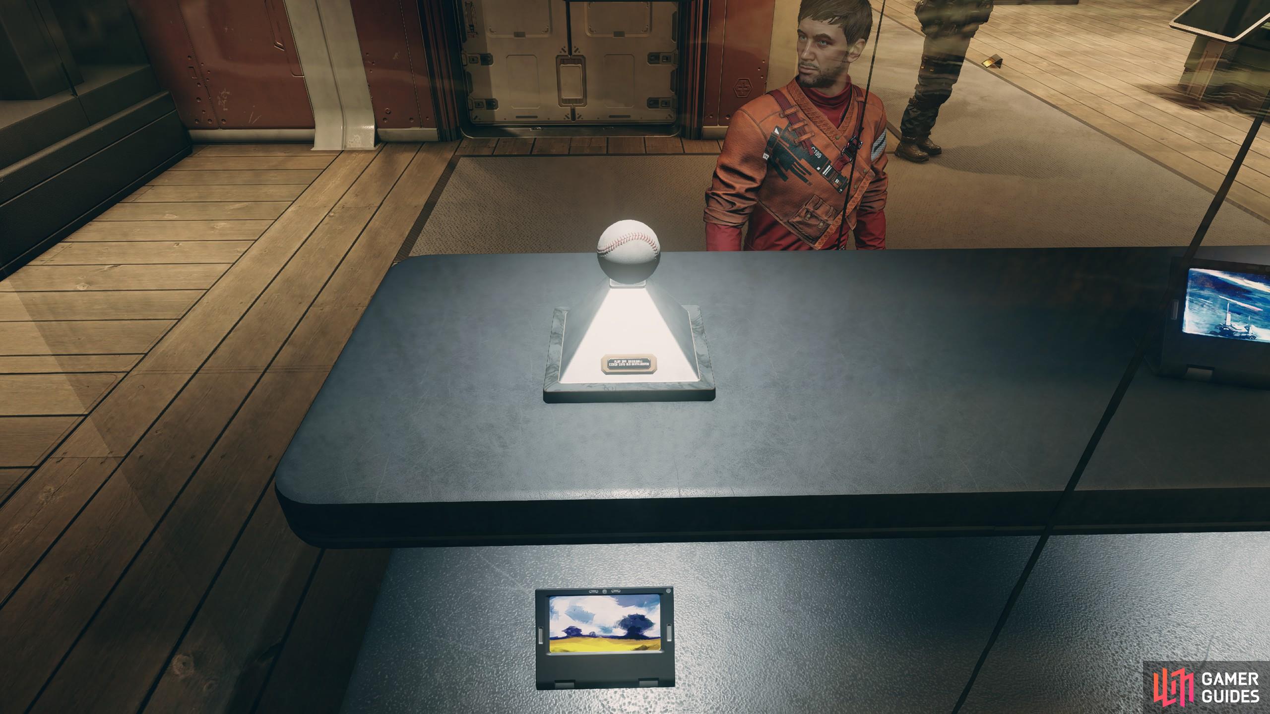 There's a Fallout 4 easter egg in Starfield found in the museum on Titan.