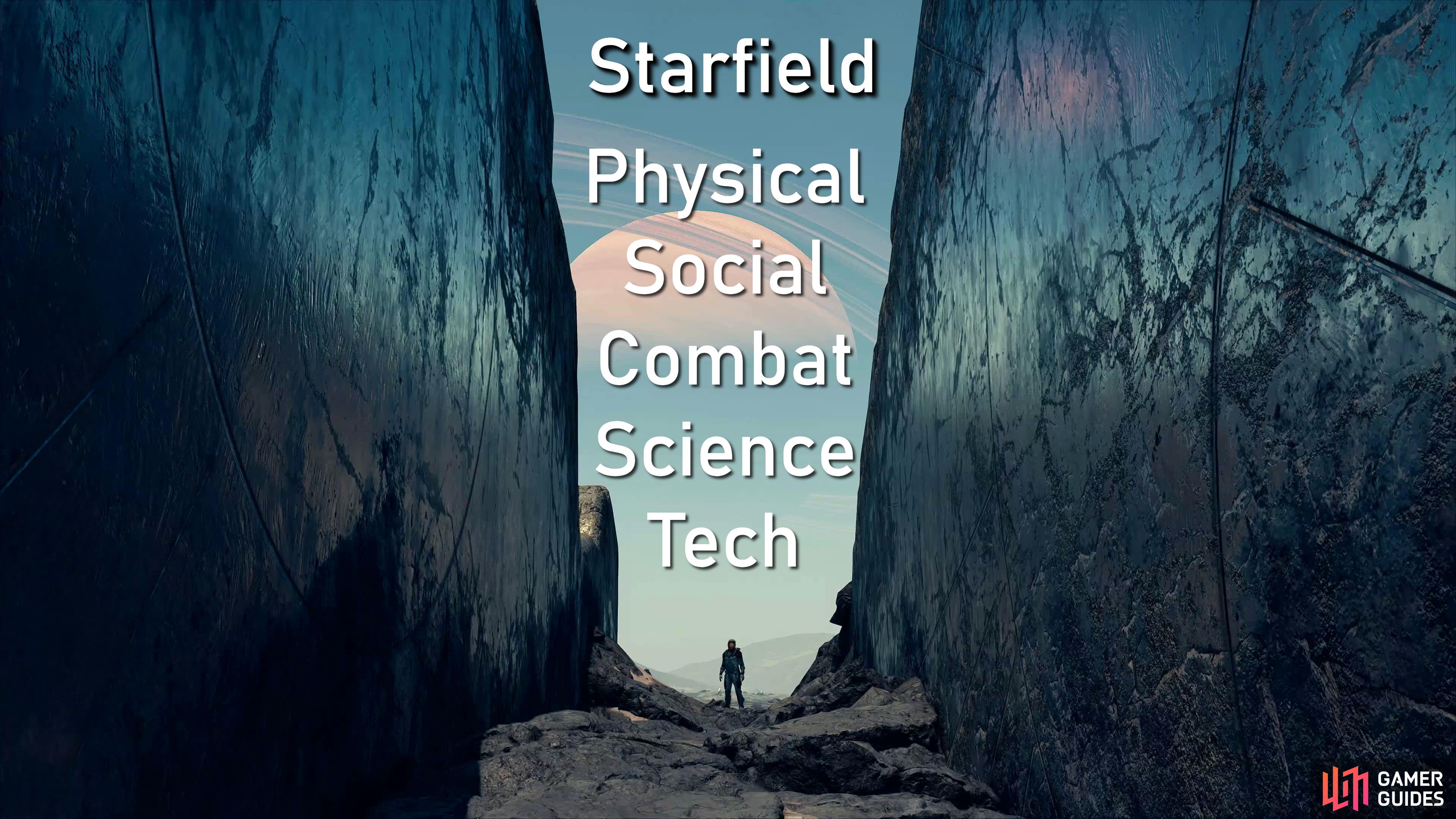 Perk Item IDs for Physical, Social, Combat, Science, and Tech in Starfield.