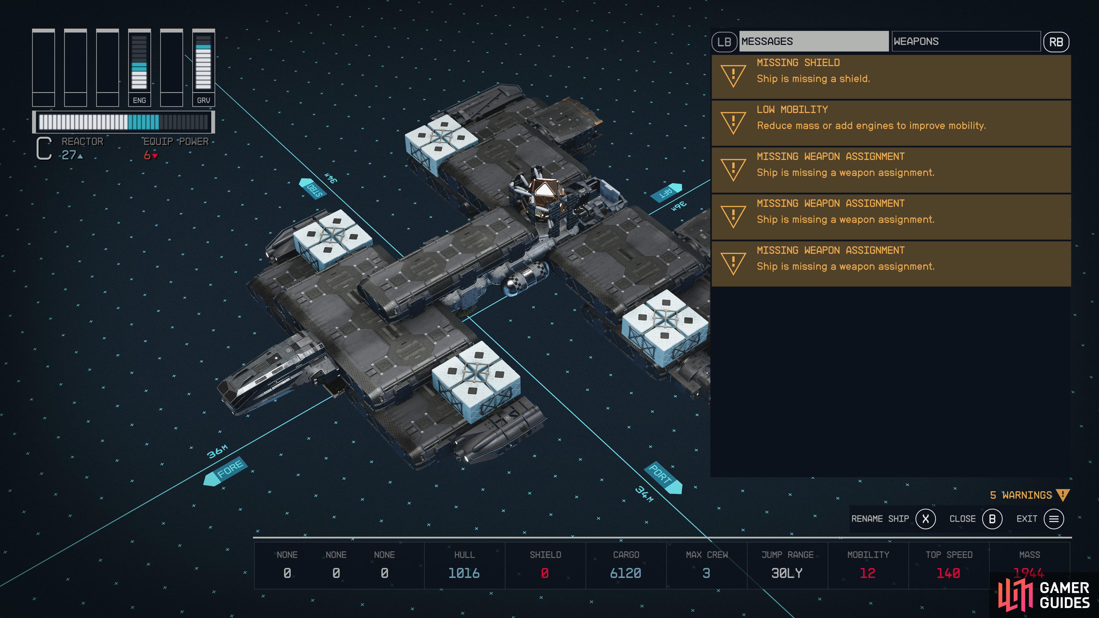Warnings are less important than errors - especially the redundant weapons slots, if you know what you're doing. You don't have to "fix" these before exiting Ship Builder.