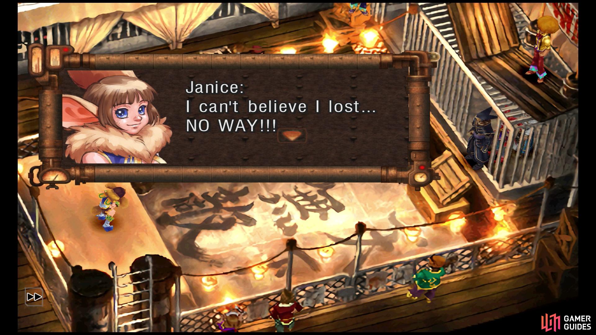 Chrono cross janice