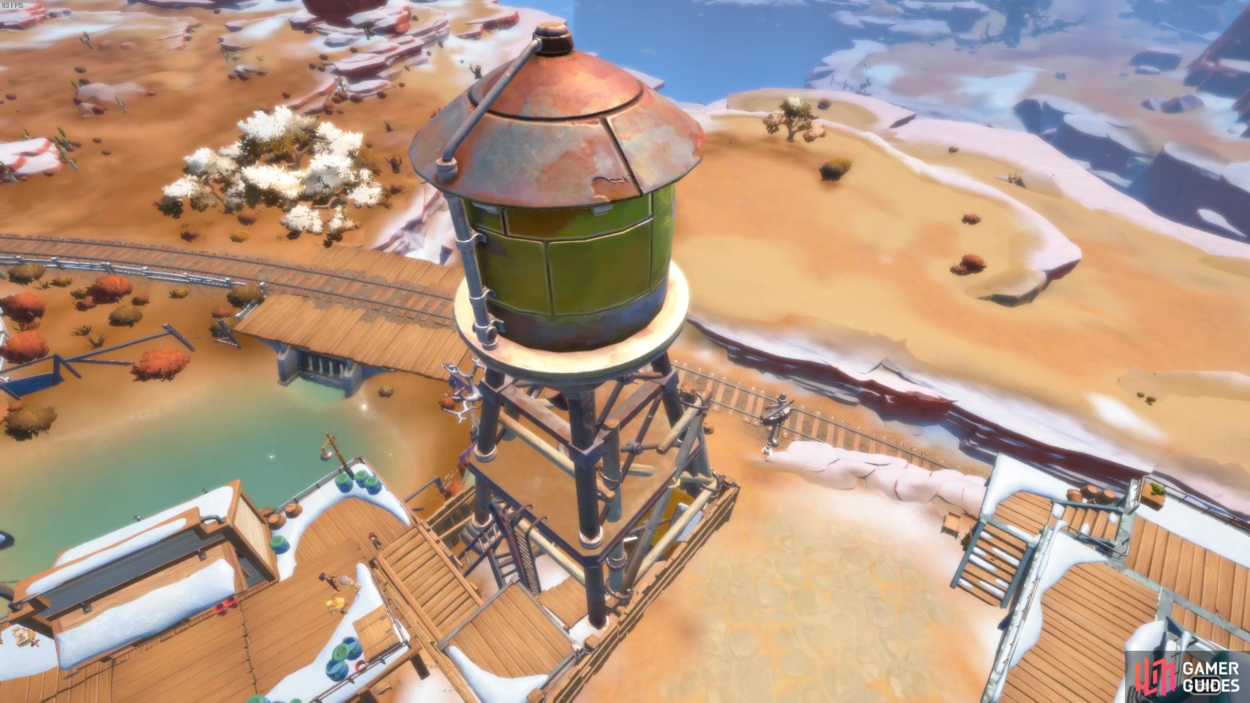 It’s time to fix up a new Water Tower for the town!