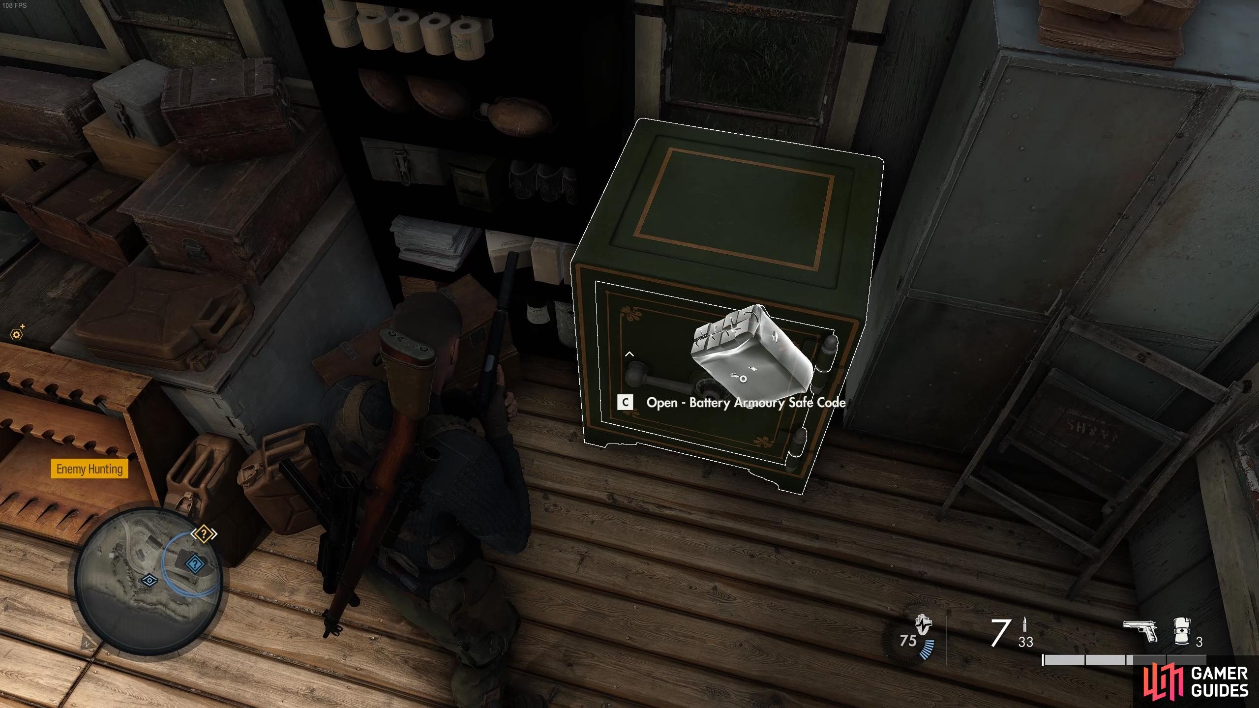 If you don't have the key to the door, you'll need a satchel charge to enter the room where this chest is located.