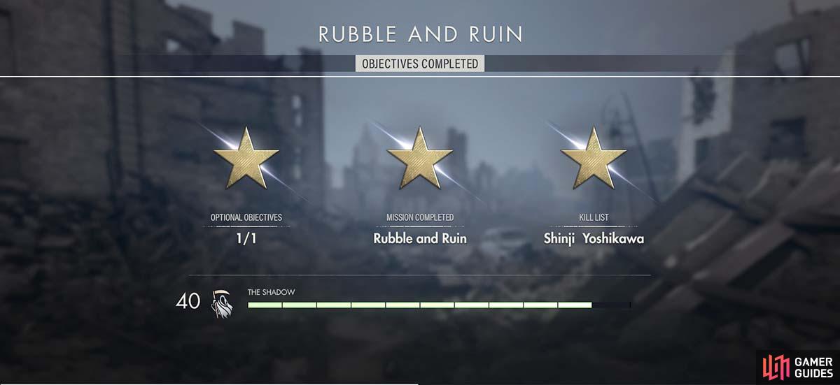 You can finish Mission 8 with a flurry and another three stars.