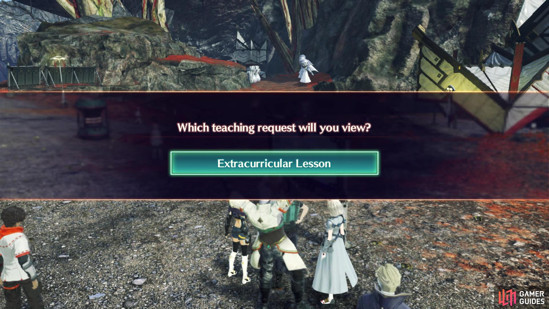 Xenoblade 3 extracurricular lesson