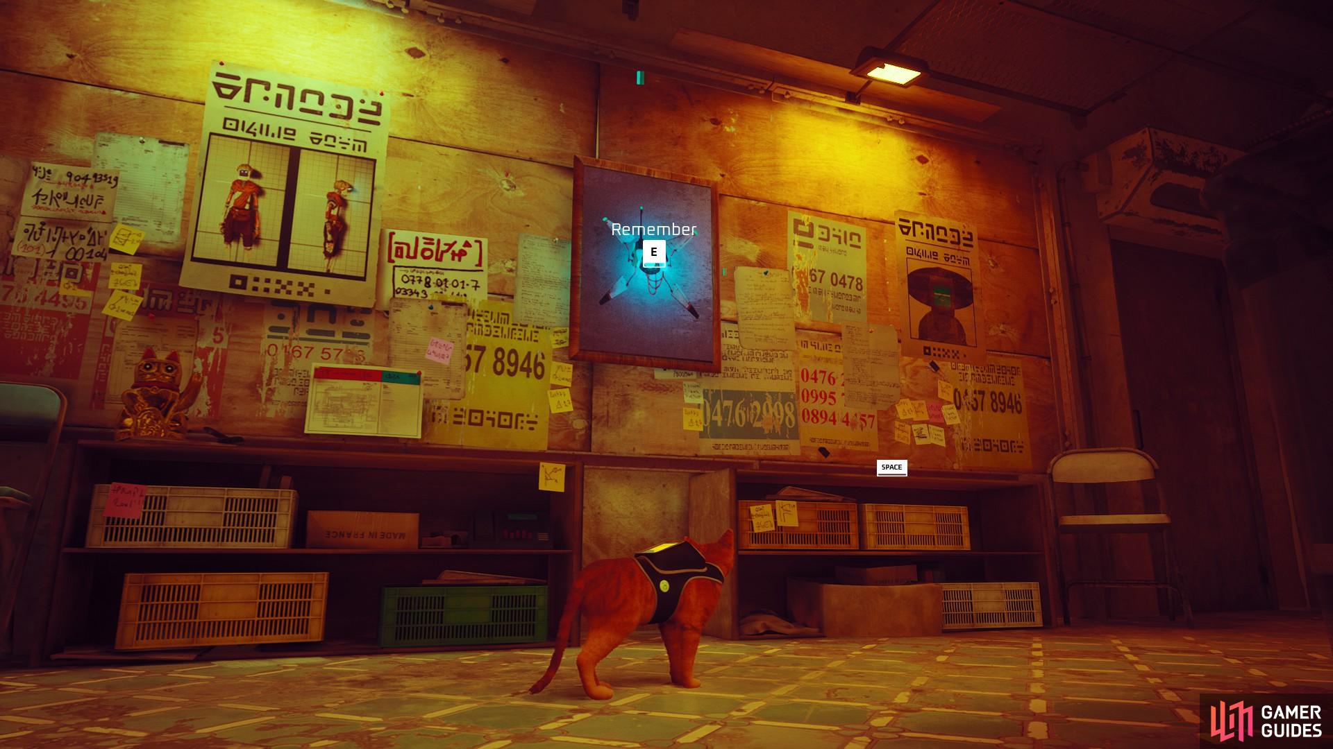 The police station memory is only accessible after the factory mission (and only then).
