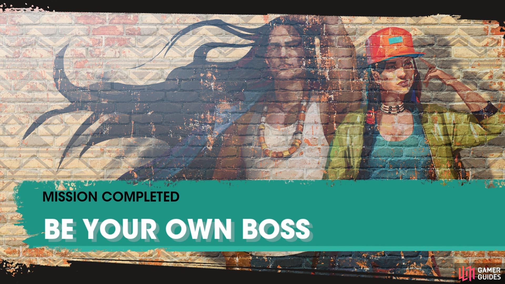 The road to taking on the other rival gangs and being your own boss is now totally open.