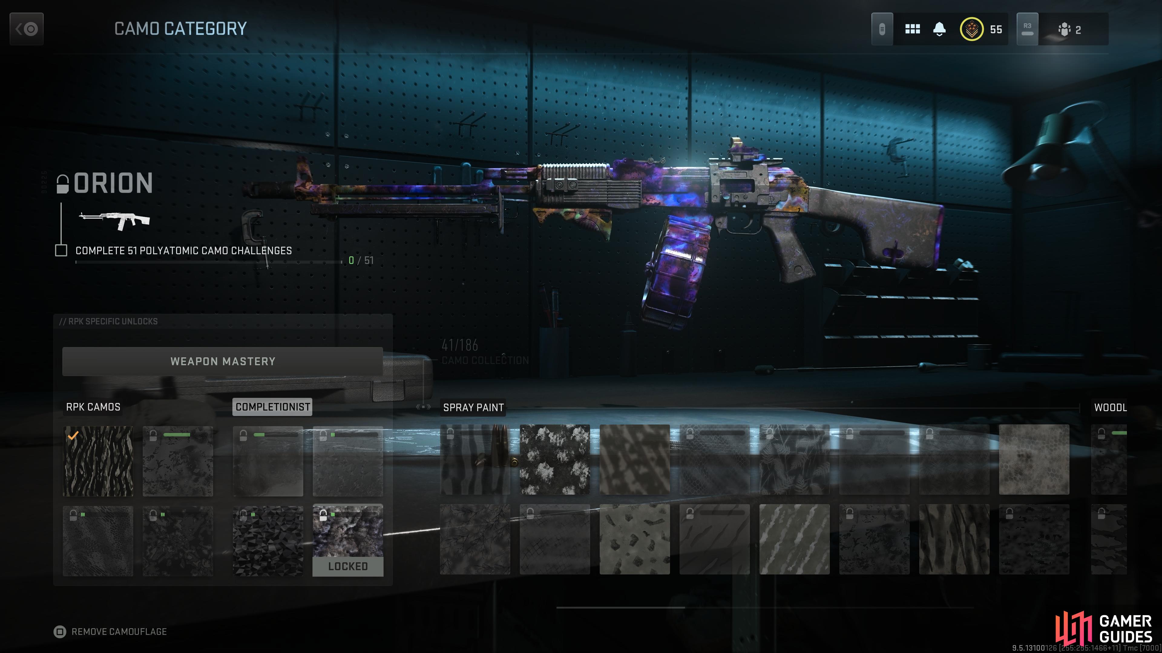 Here is a look at the RPK camo challenges in MW2, and tips on completing them all.