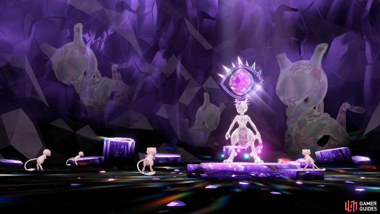 Challenge Mewtwo in Pokémon Scarlet and Pokémon Violet Tera Raid Battles