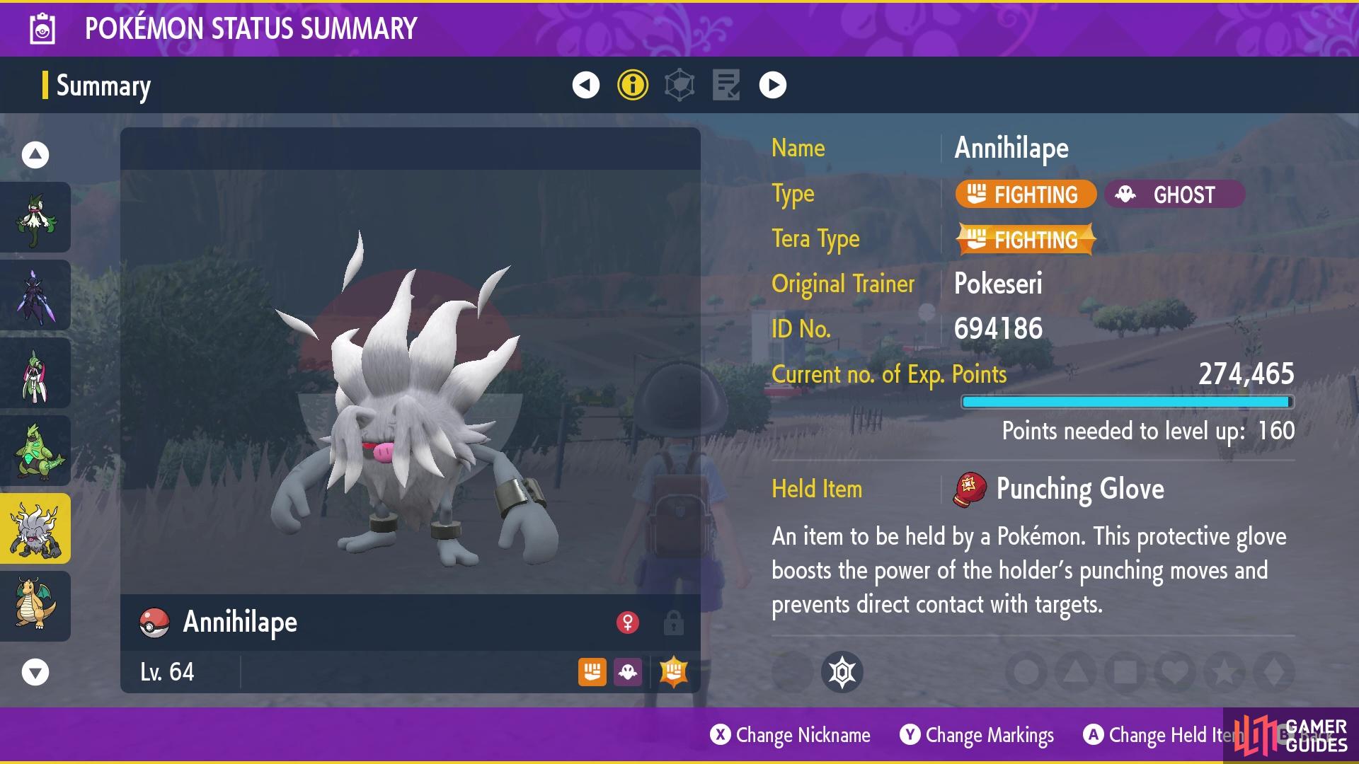 Annihilape is a Ghost Fighting type Pokémon. 
