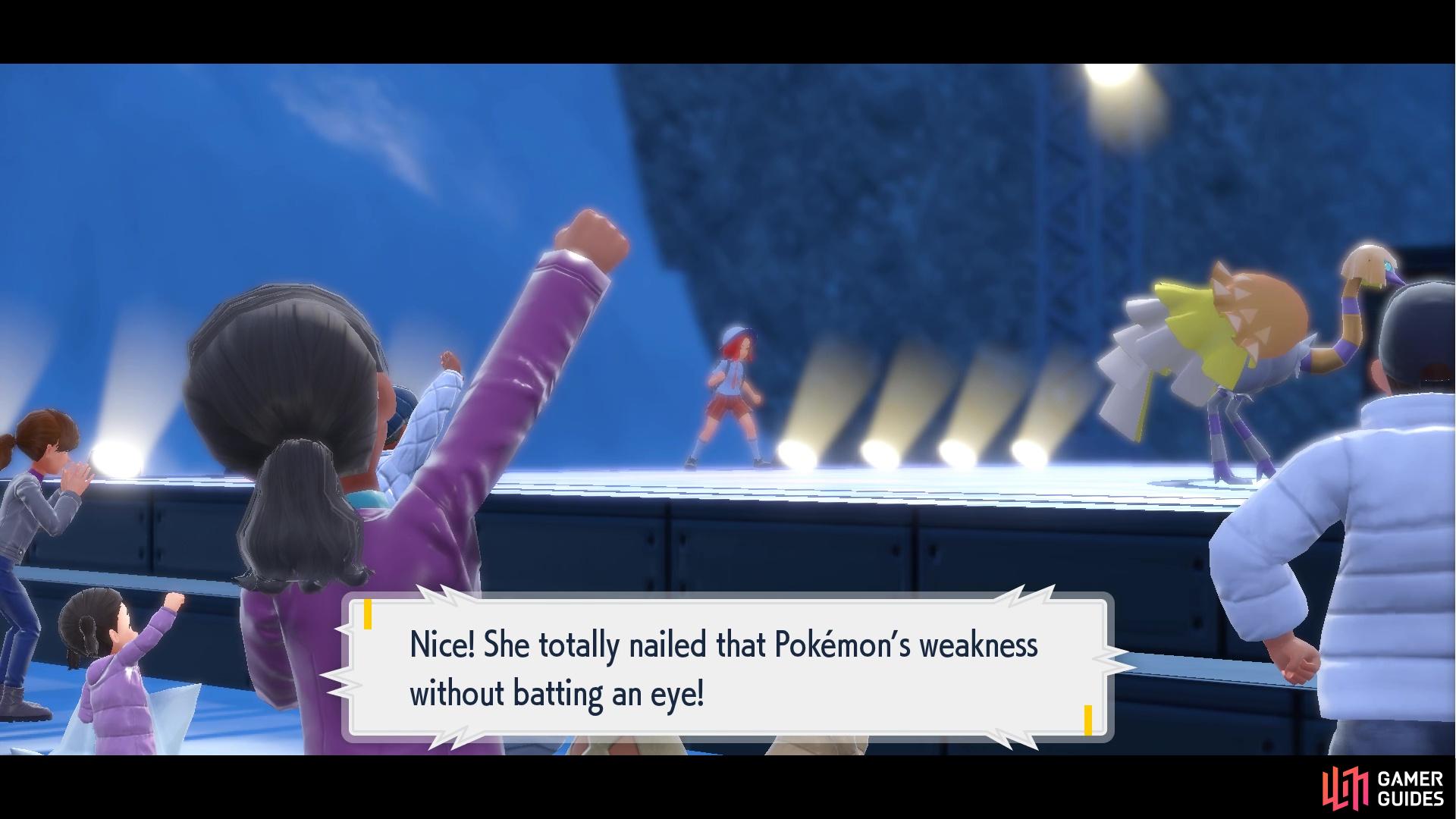 The audience is great at boosting your confidence (and your  Pokémon’s attacks!)