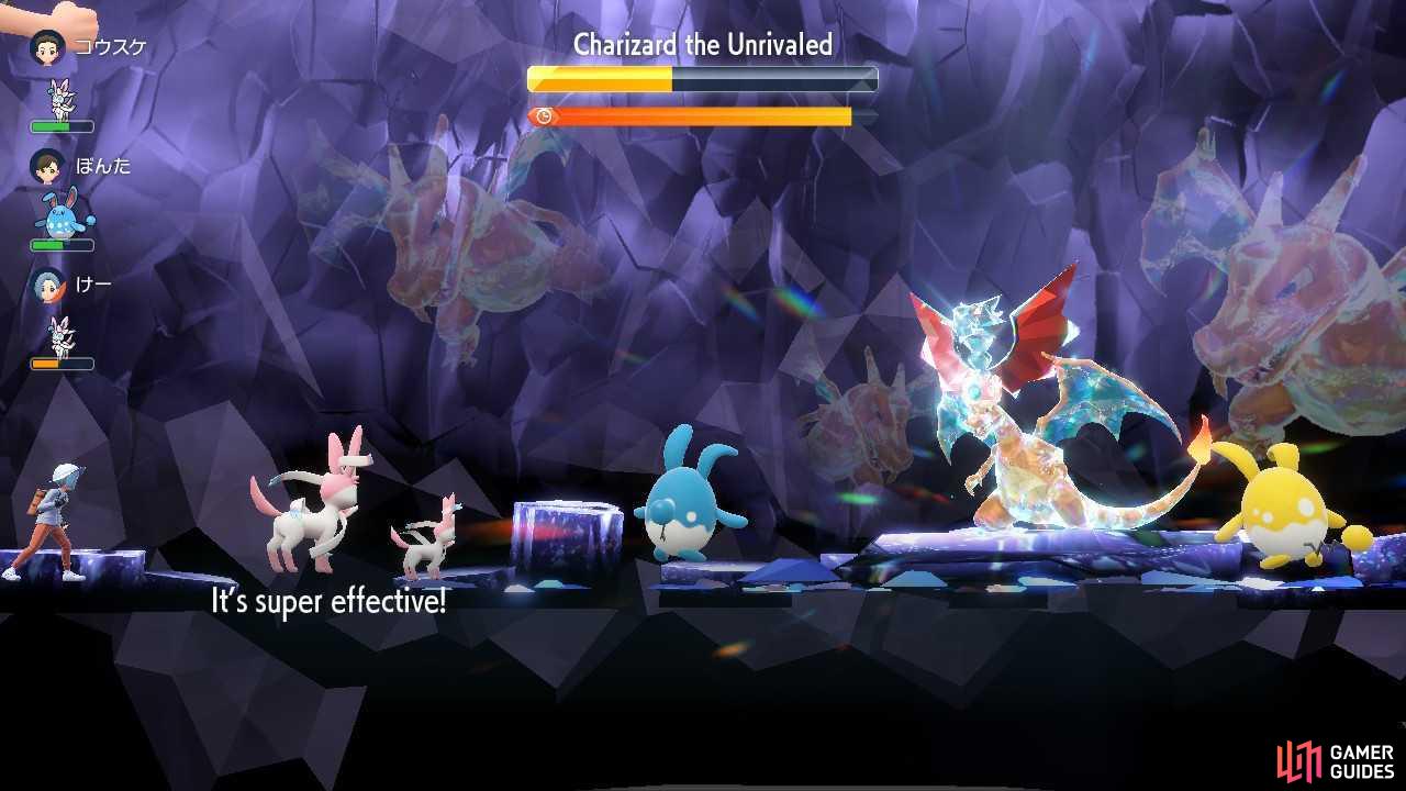 Azumarill is a particularly strong choice versus Charizard in the Black Crystal Tera Raid Event.