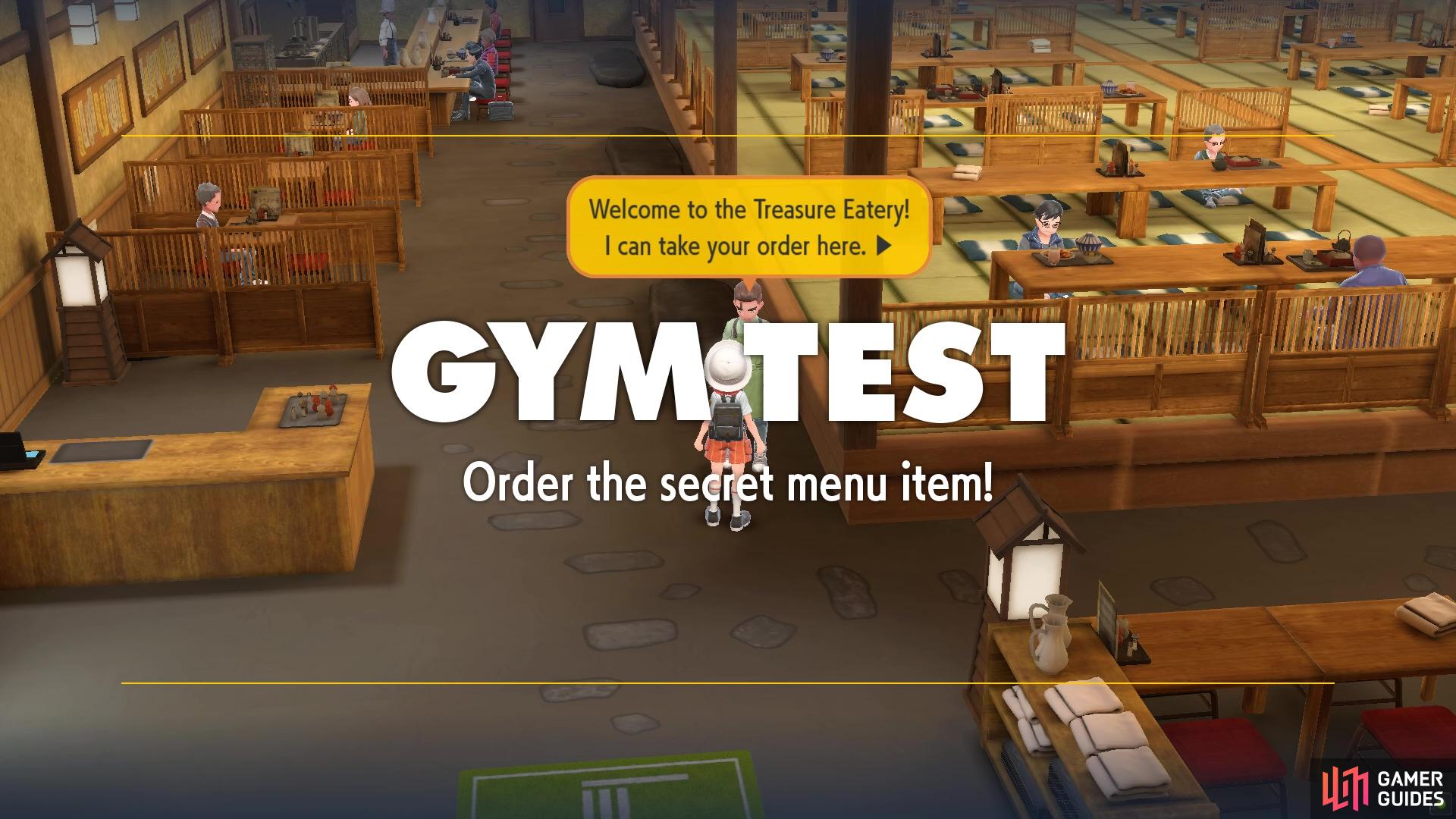 Pokémon Scarlet and Violet Medali Normal Gym test, secret menu item  solution and how to beat Leader Larry