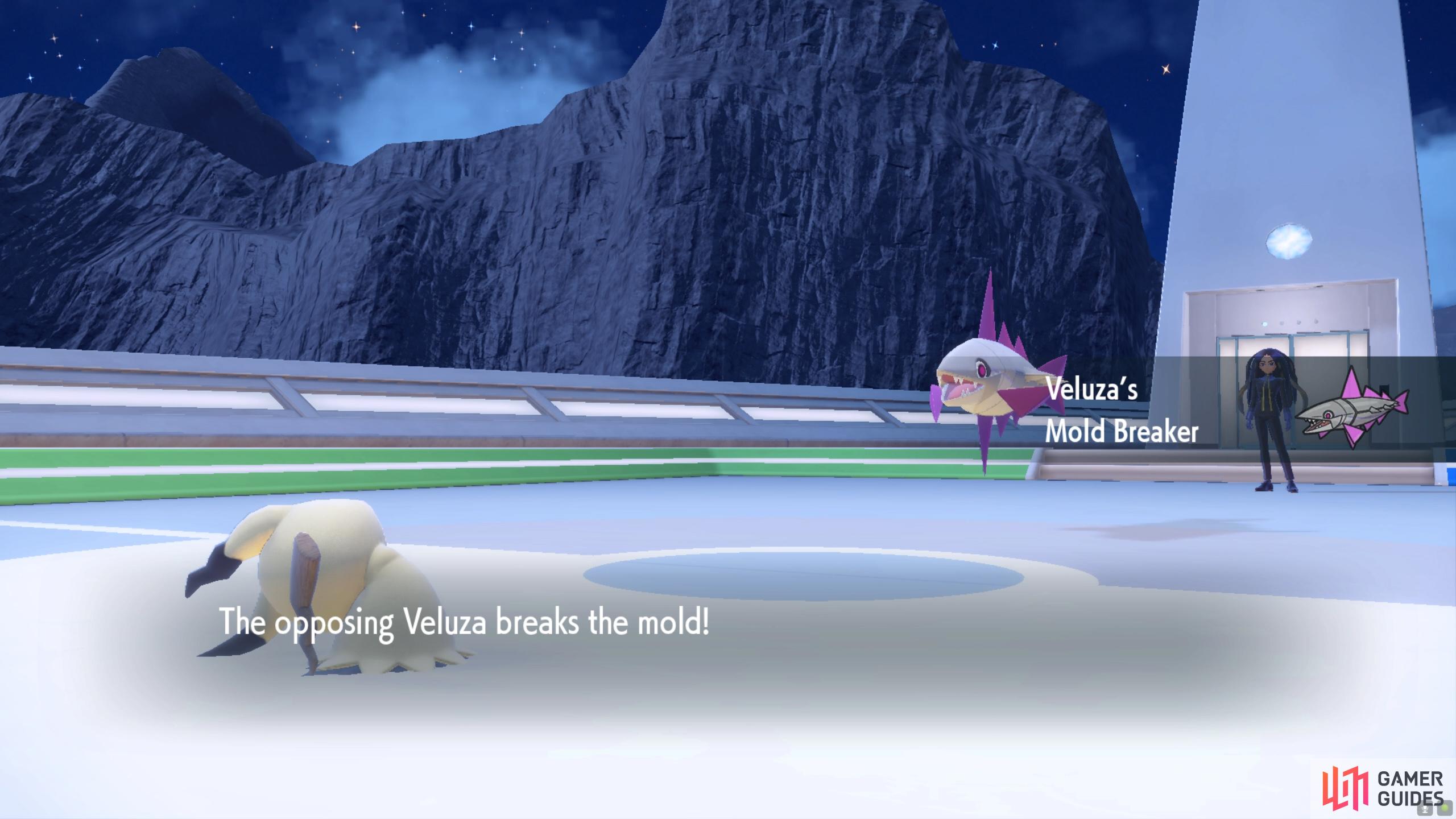 There aren’t many Pokémon that can resist everything Veluza is carrying.
