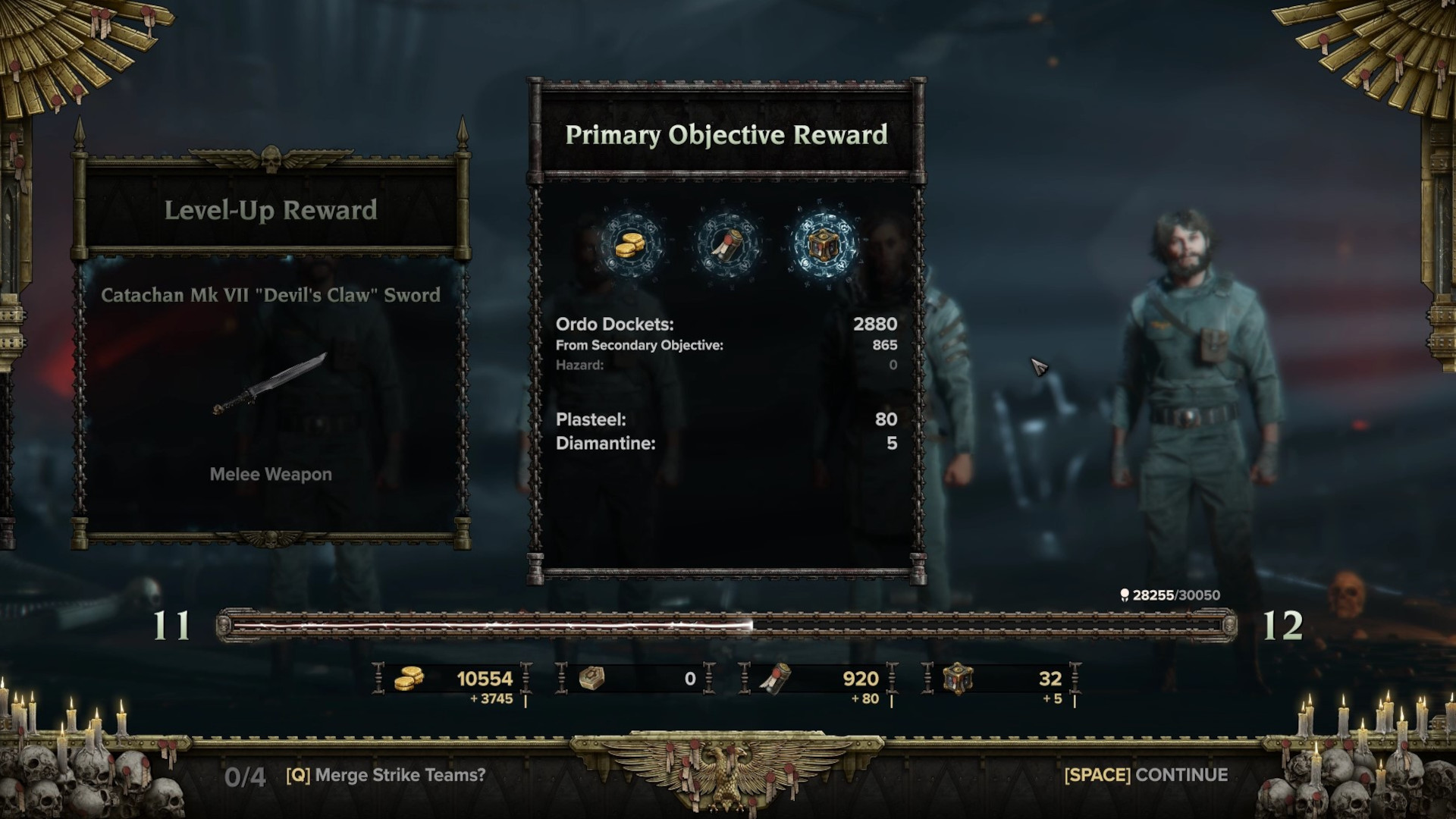 Players can get their hands on Diamantine after completing Darktide missions.