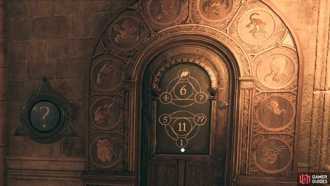 Found a door like this? Don’t worry. Follow the guide below on how to solve Hogwarts Legacy door puzzles.