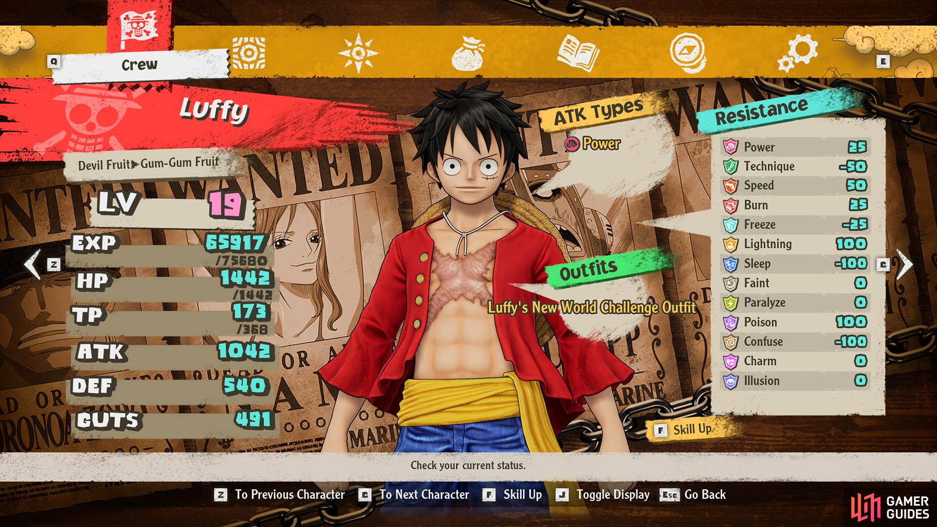 One Piece Odyssey How to get Fast XP!! Completing Challenges! Fast Levels!  