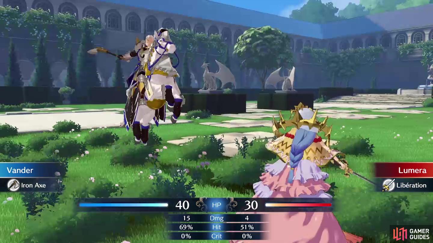 Be aware of Weapon type weaknesses when using every Axe in !Fire Emblem Engage. Axes don’t mix well with Swords.