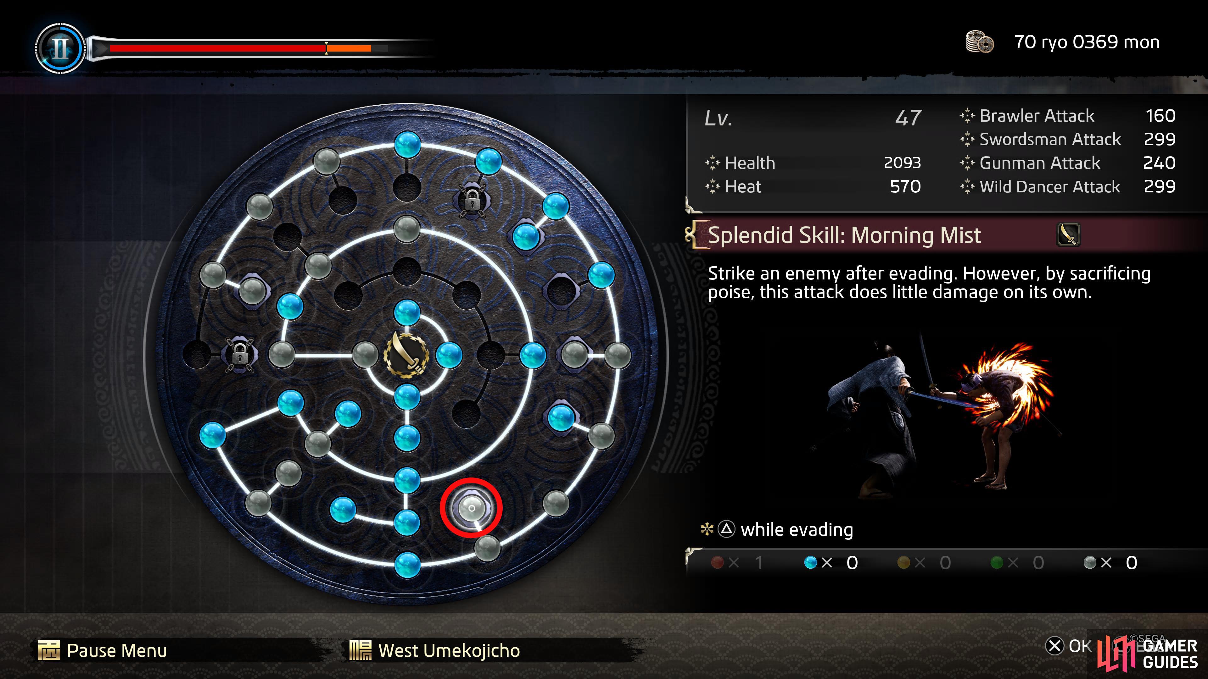Here is where you’ll find Morning Mist on the Ability Wheel.