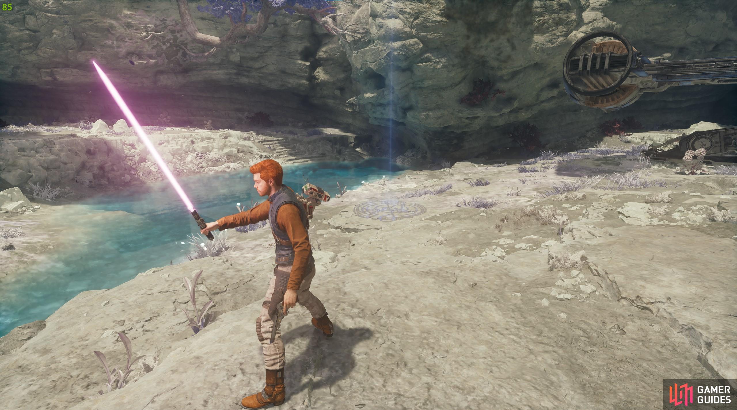 The Blaster combines a mixture of swash-buckling lightsaber action with the trickery of the Blaster, granting an interesting hybrid playstyle.