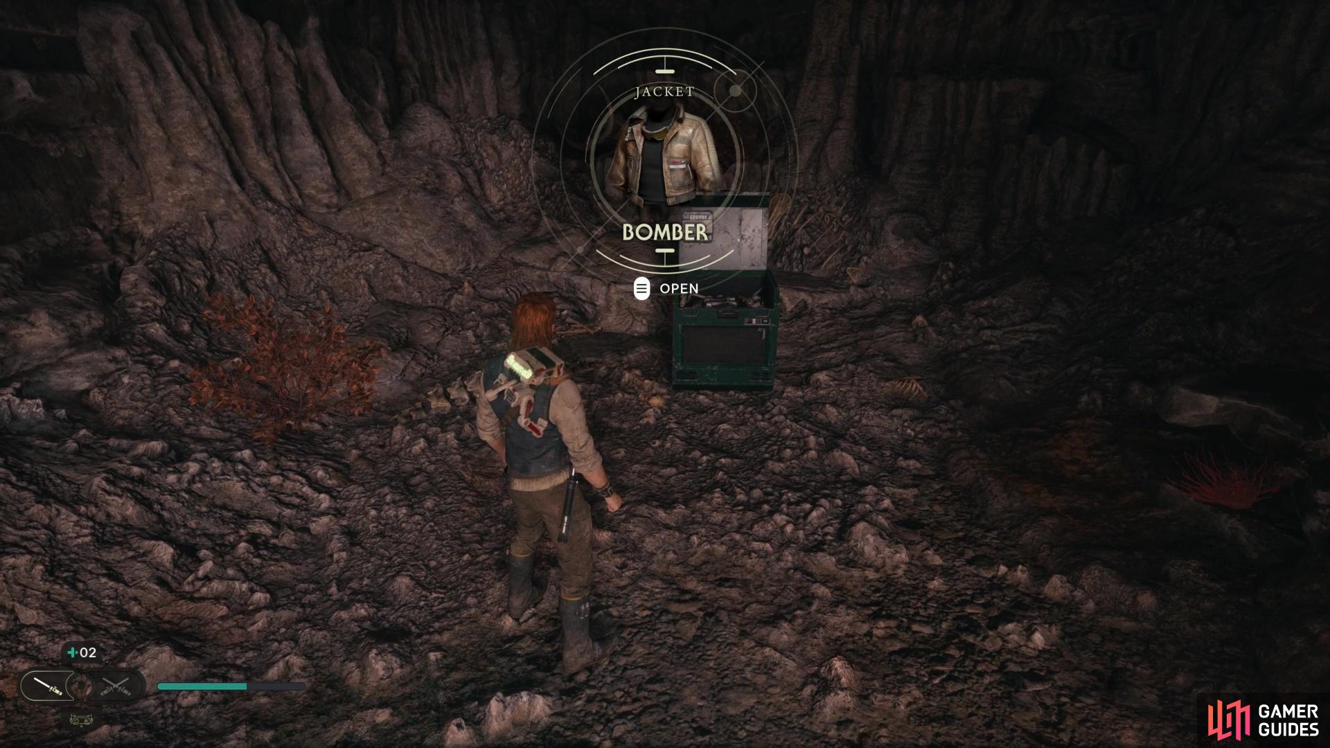 Defeat them and search a dry cubby to find a chest containing the Slicked Back hairstyle.