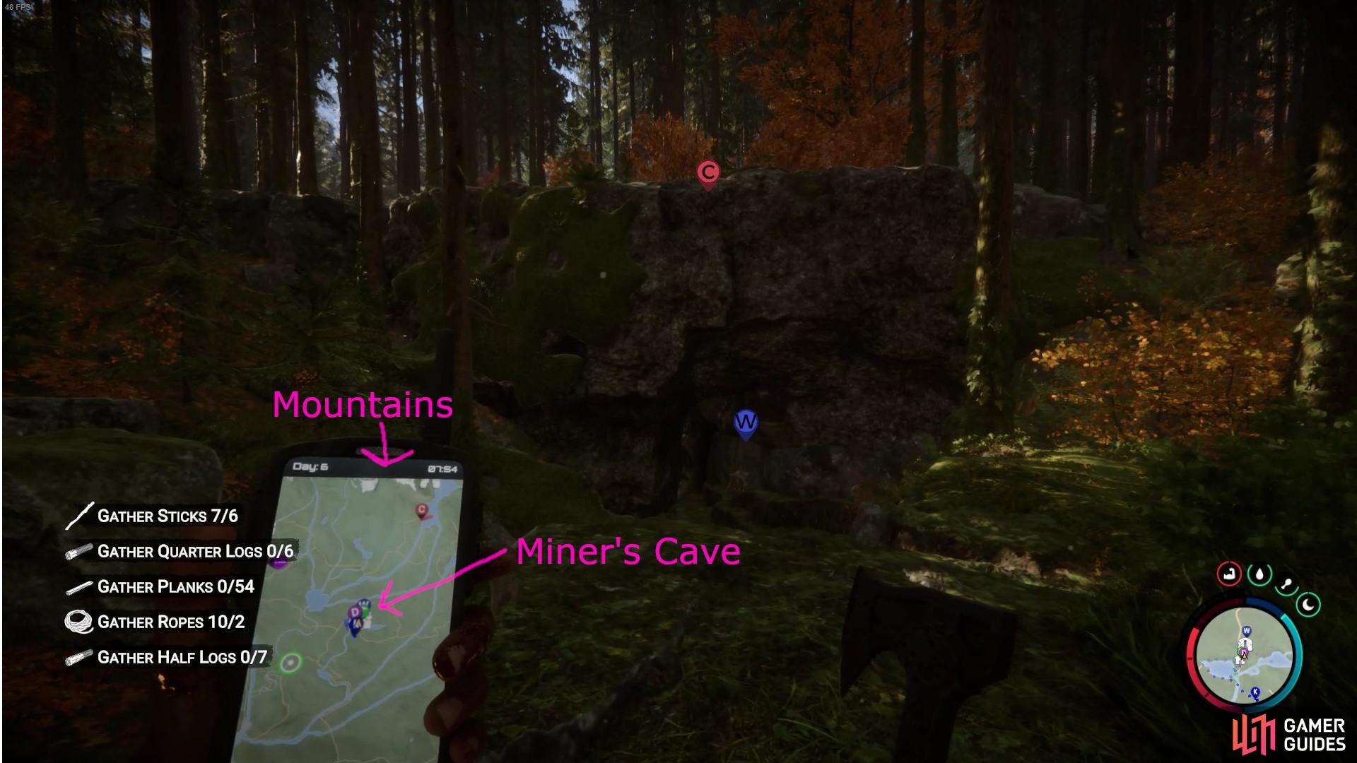 Sons Of The Forest New Cave Location