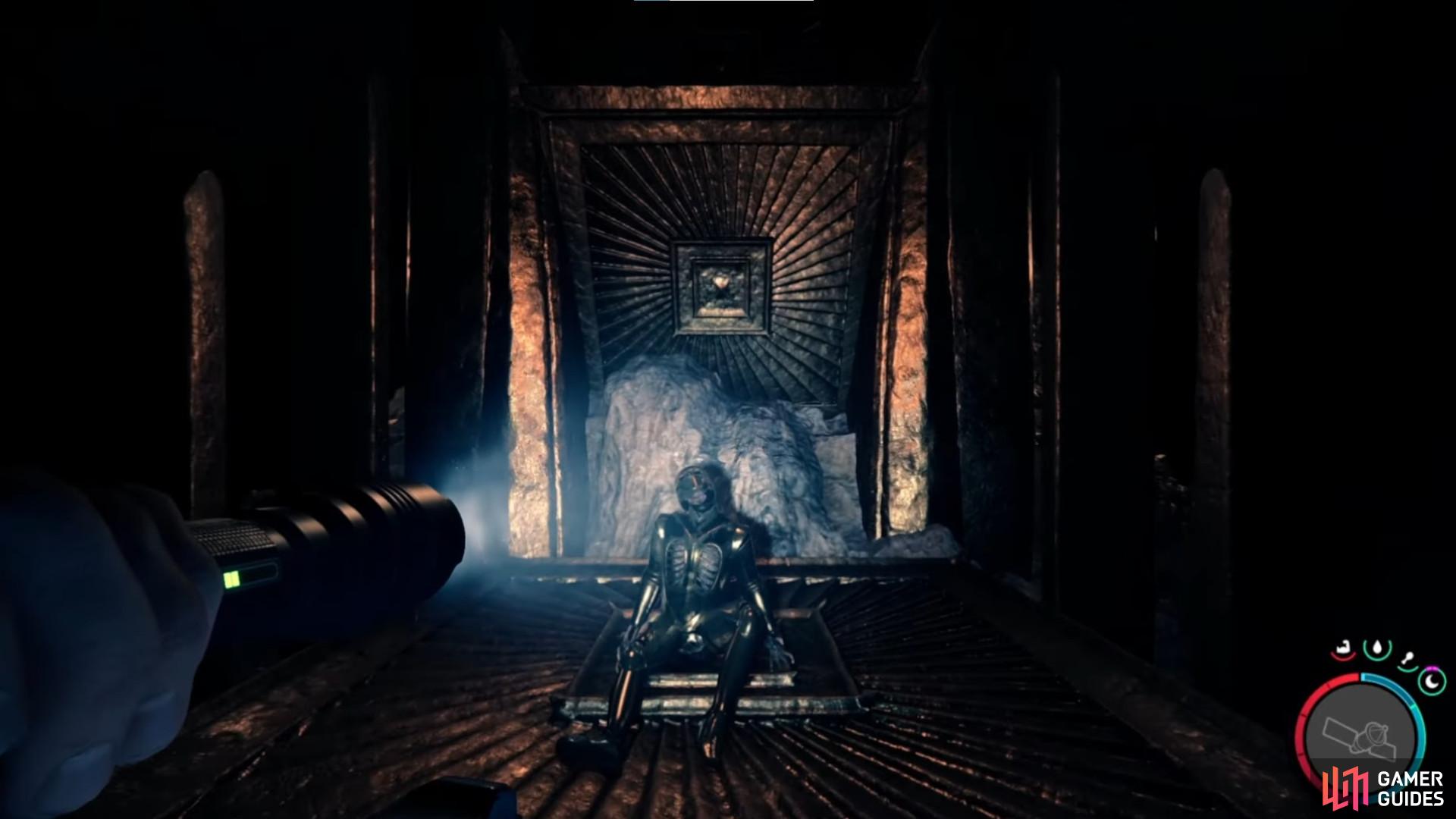The new location of the Sons of the Forest Gold Armor is inside the new cave system, which begins at the lake cave.