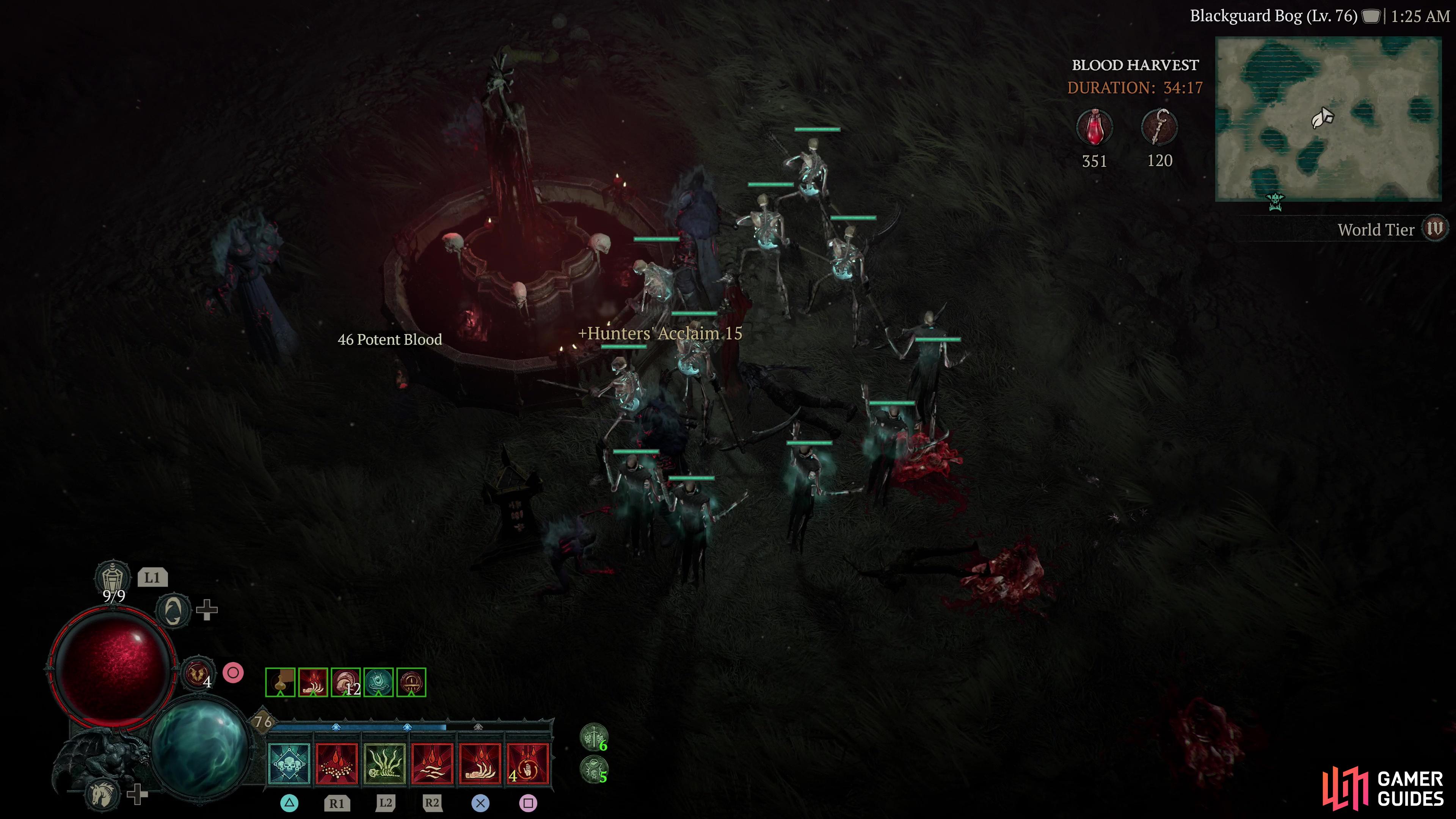 You can get Potent Blood by killing elite vampires, open Seekers Caches and from Blood Wells.
