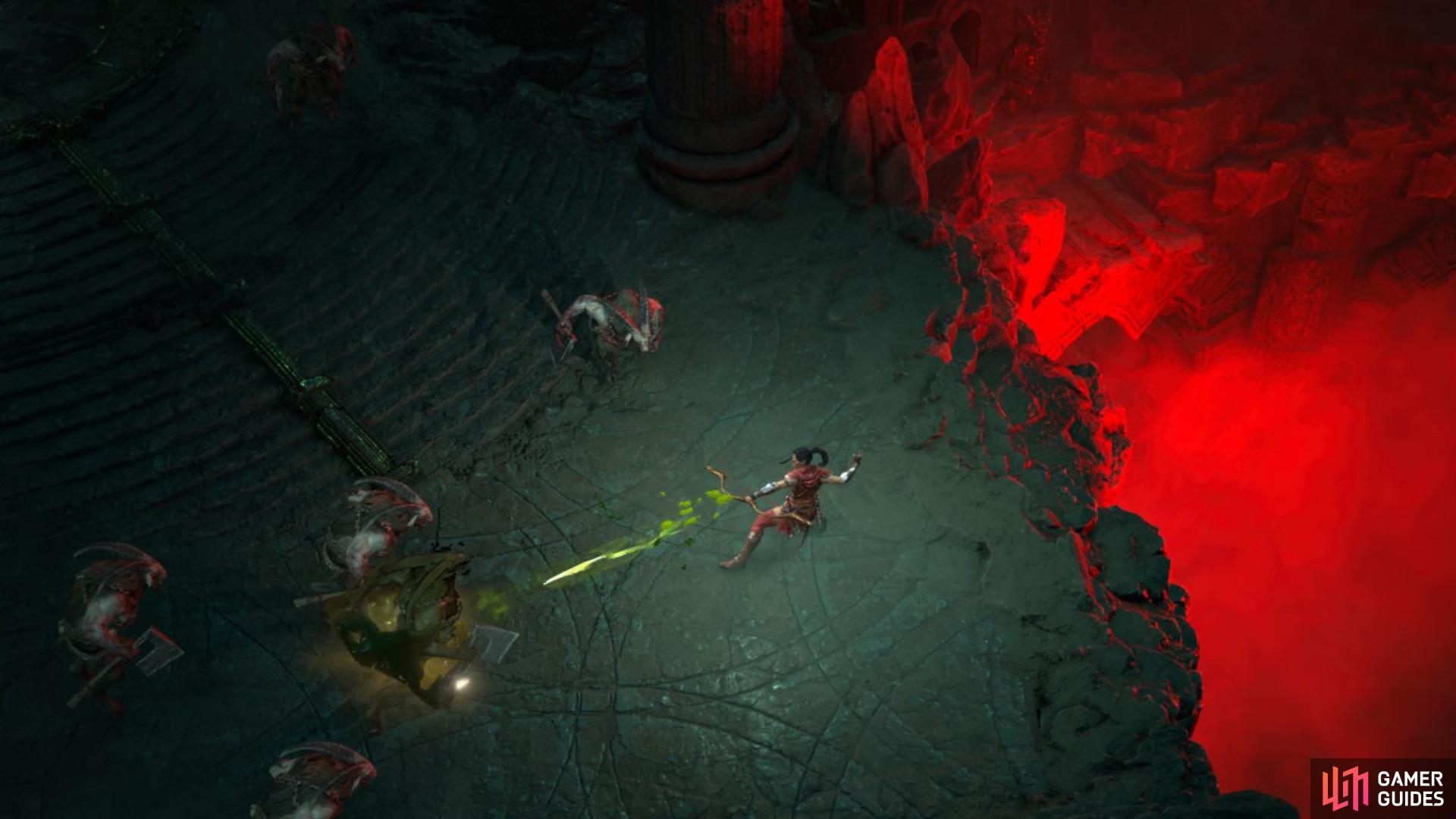 Here is a look at the best Diablo 4 Rogue Ranged Build, using Penetrating Shot and Imbuement to melt targets from a distance. Image via Blizzard Entertainment.