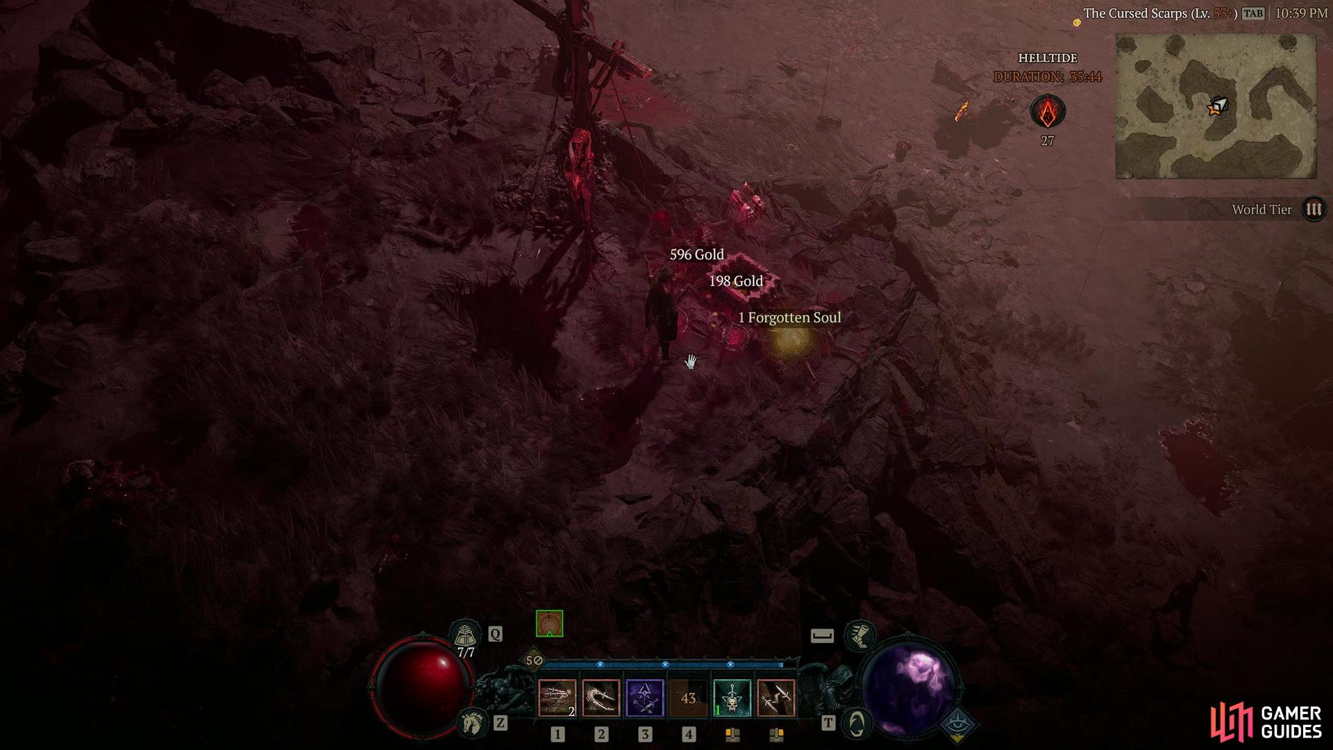 Here is how to get and farm Forgotten Souls in Diablo 4.