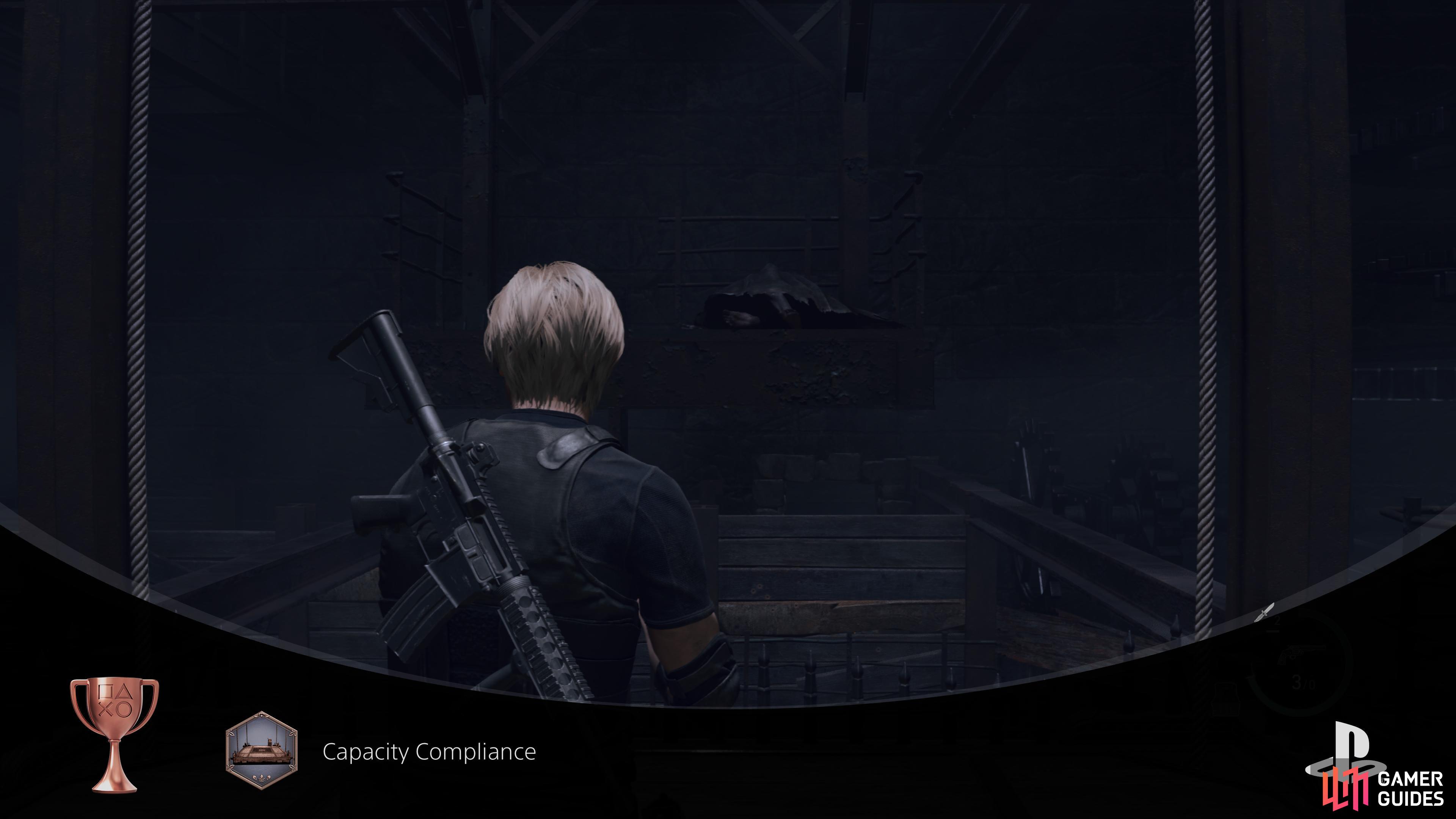 Capacity Compliance is one of the toughest campaign trophies to get in Resident Evil 4 Remake.