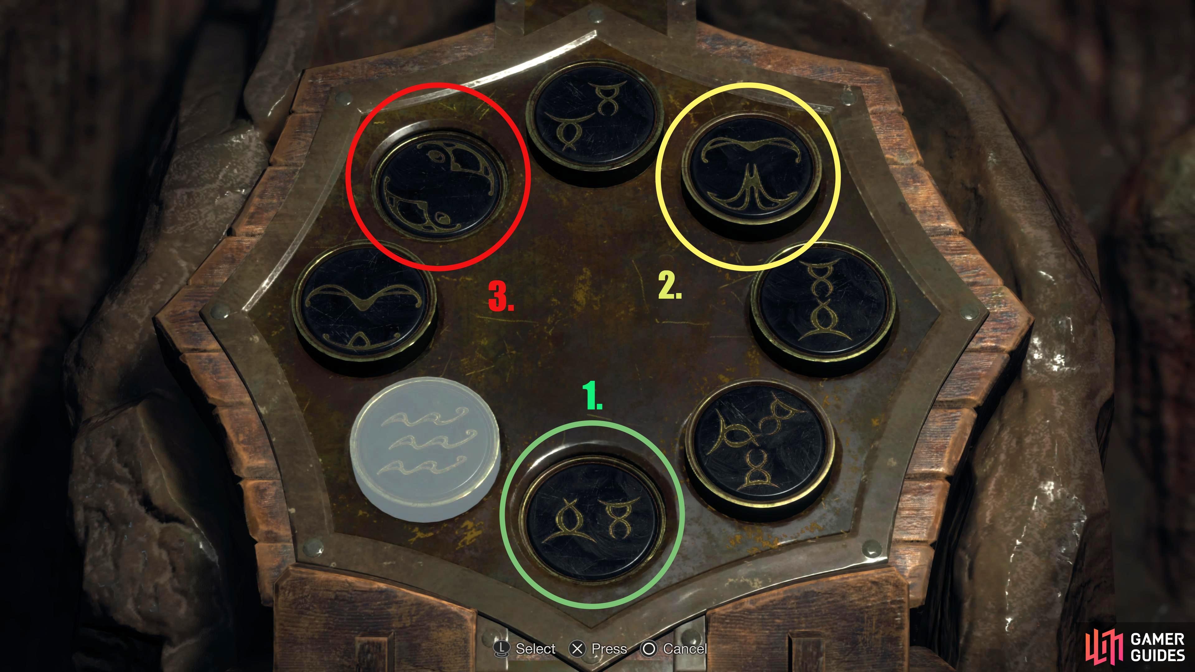 Resident Evil 4 Remake cave puzzle solutions