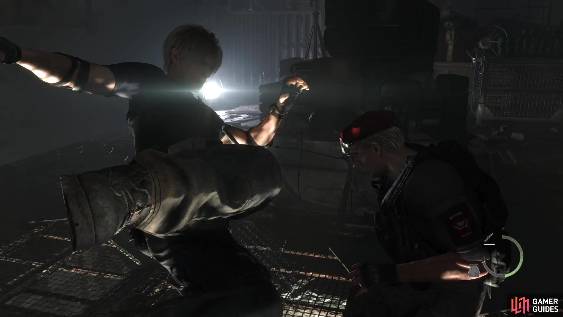 Resident Evil 4 Remake - Krauser Boss Fight & Transformation 2nd
