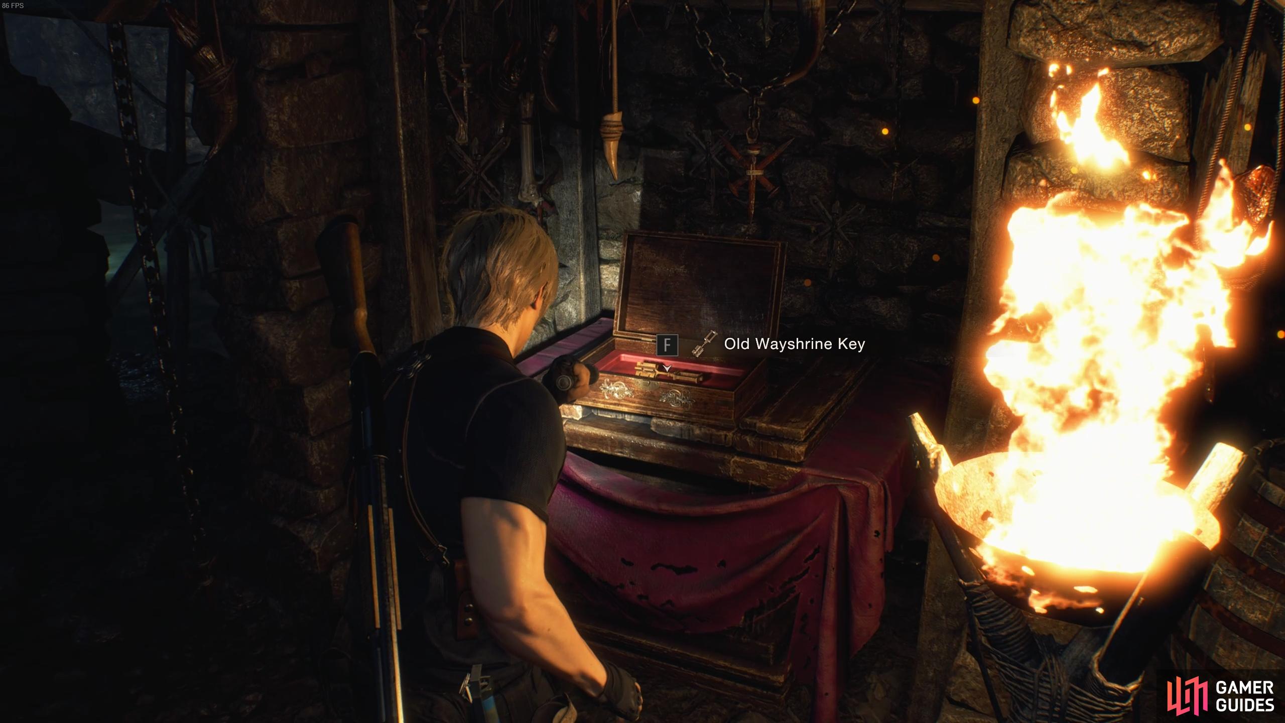 Resident Evil 4 remake: Where to find the Old Wayshrine Key