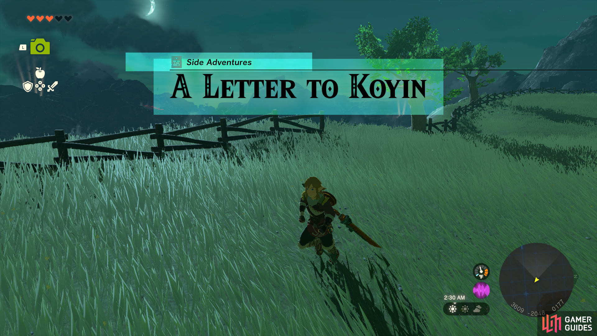 Starting the Side Adventure A Letter to Koyin.
