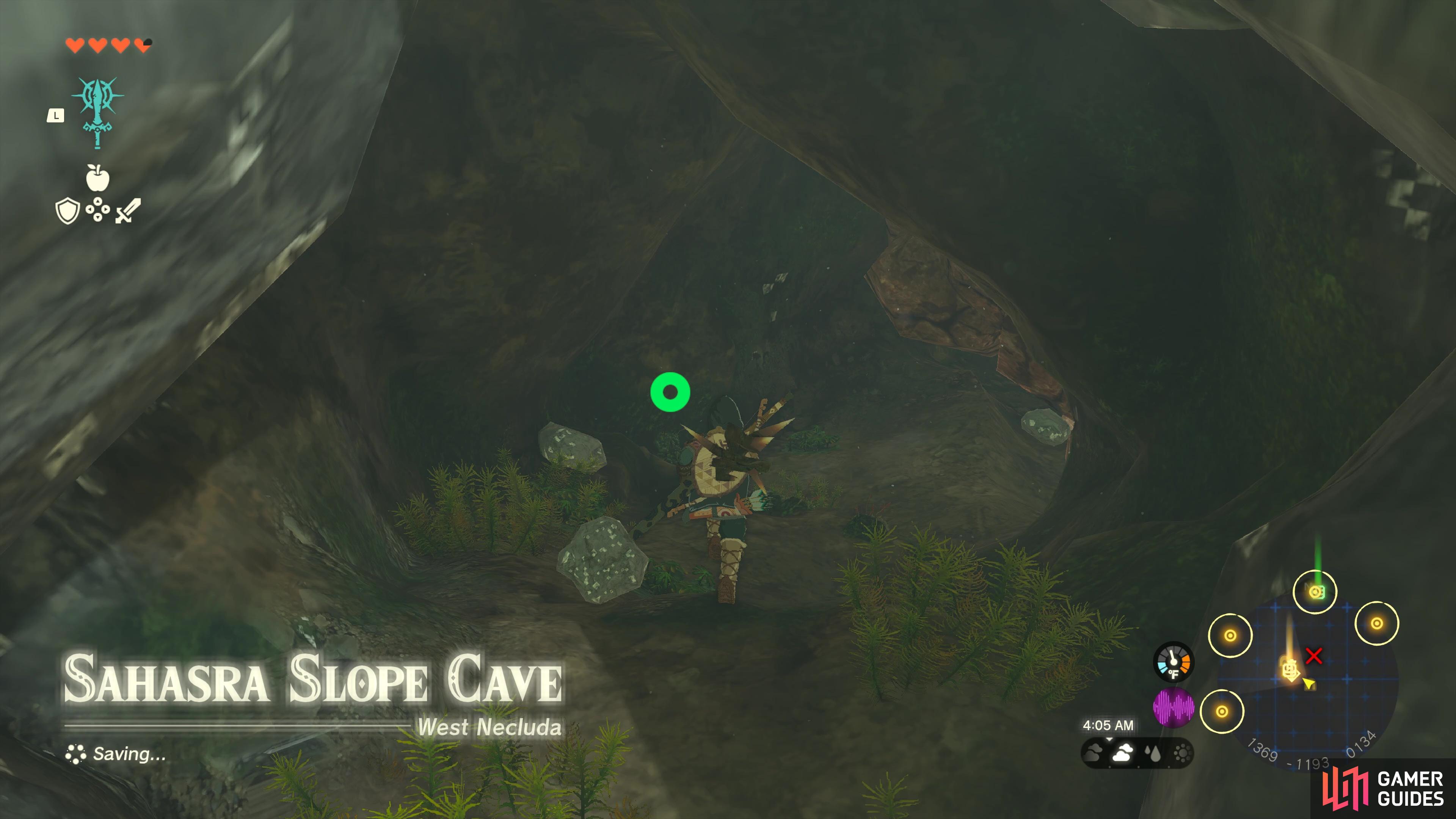 You will need to head into the cave a little to the northwest of the Tower.