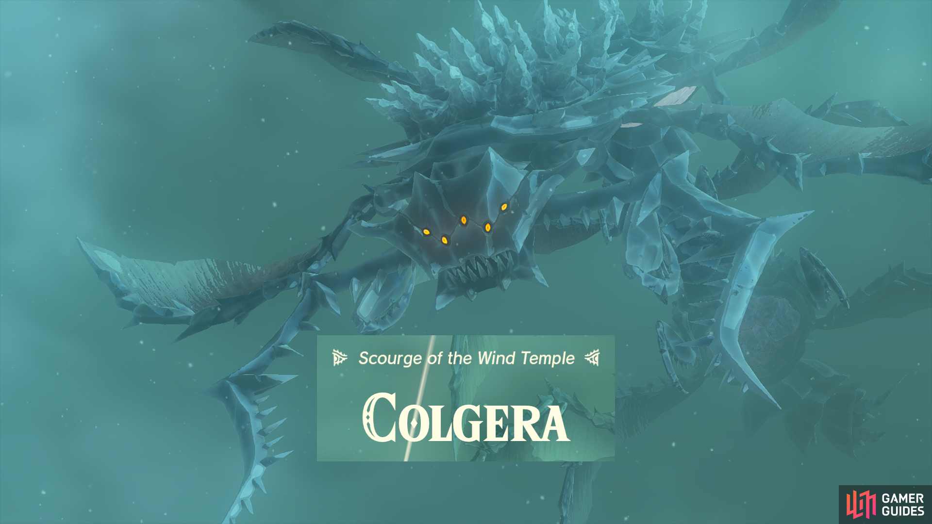 Colgera escaping from the Wind Temple.