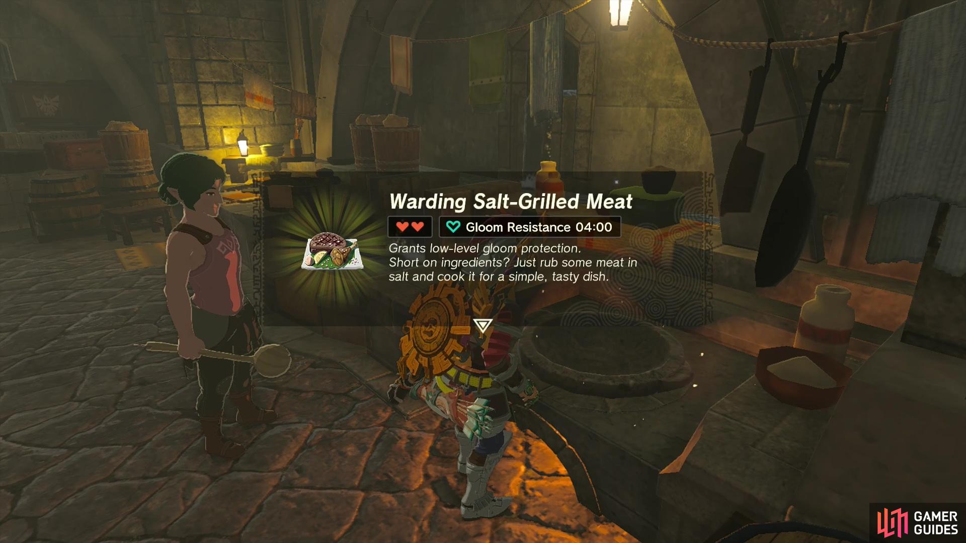 Warding foods can also be useful in the Depths.