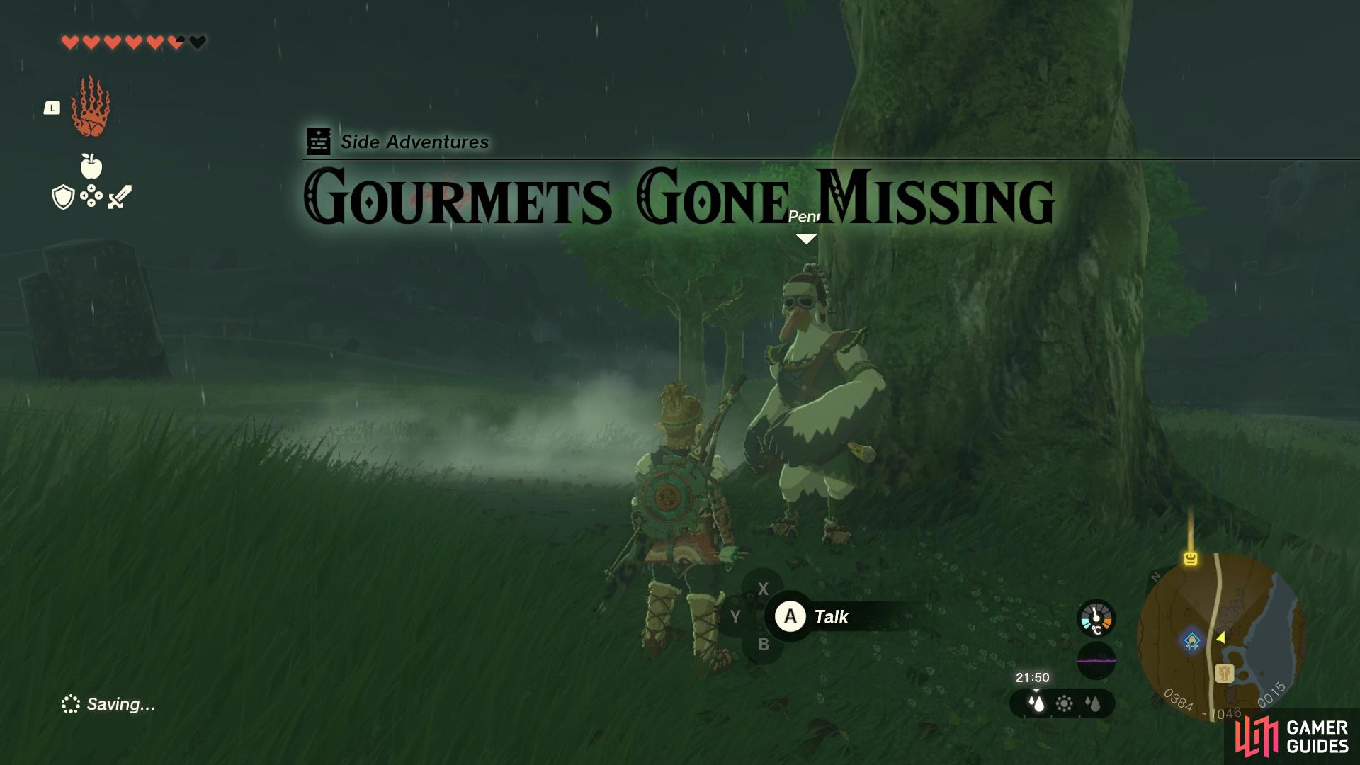 Gourmets Gone Missing.