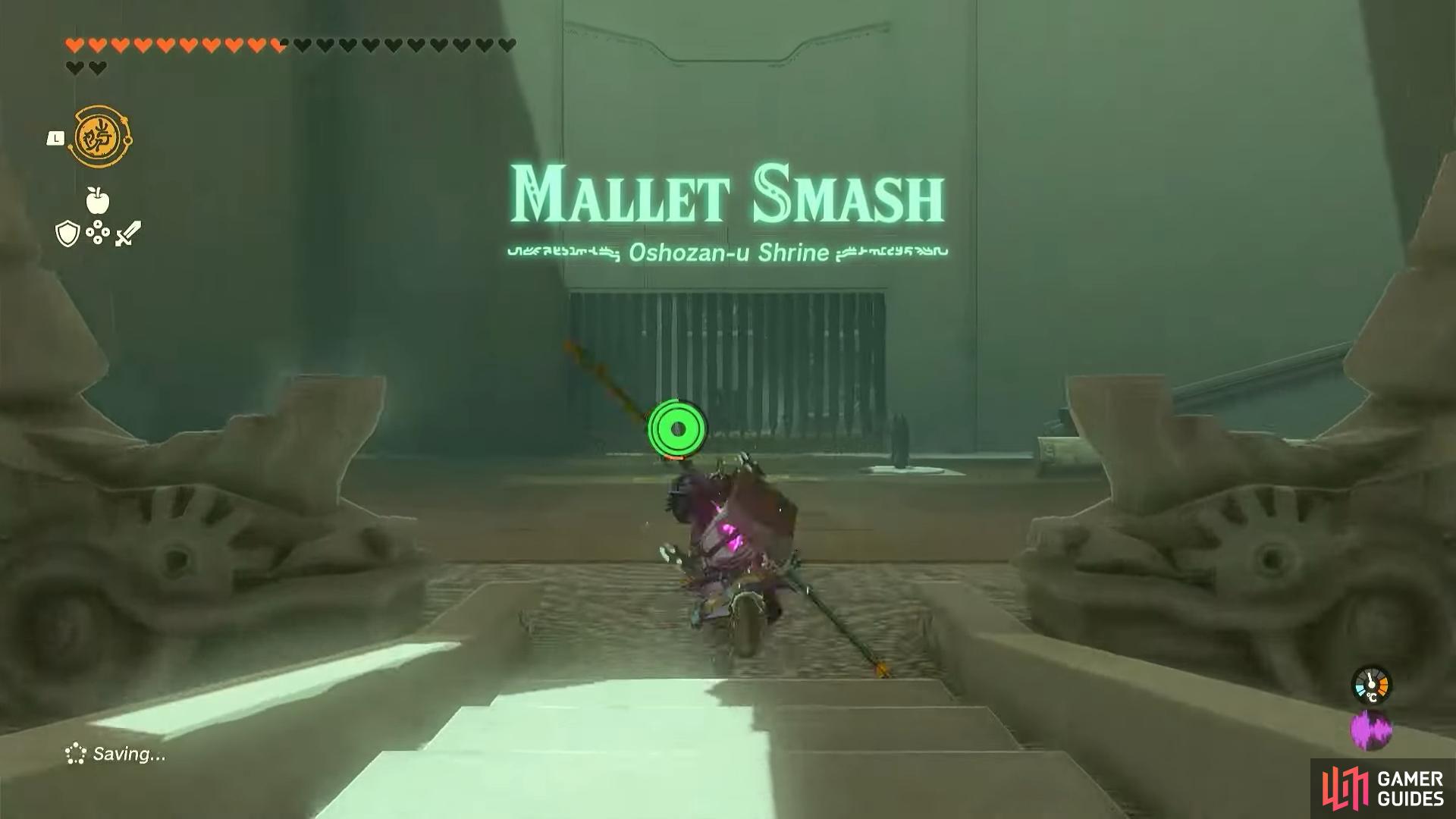 The Mallet Smash challenge.