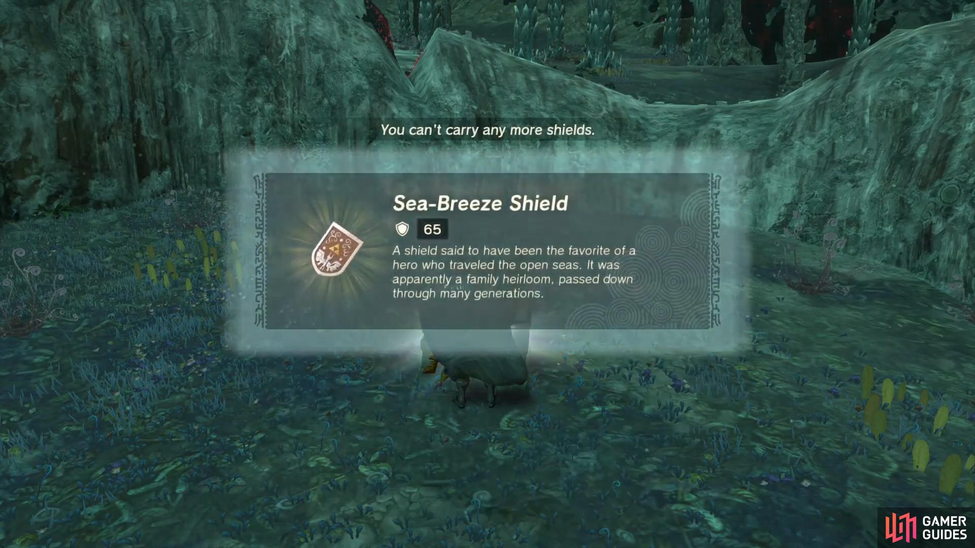 Picking up the !Sea-Breeze Shield from the Depths
