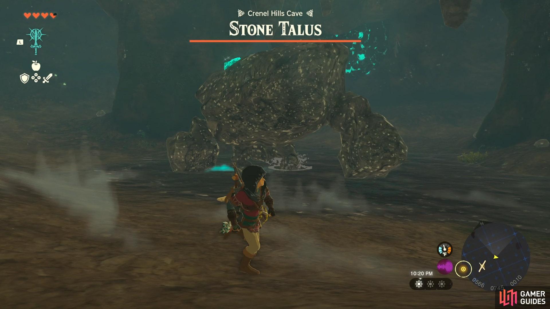 The !Stone Talus in Tears of the Kingdom