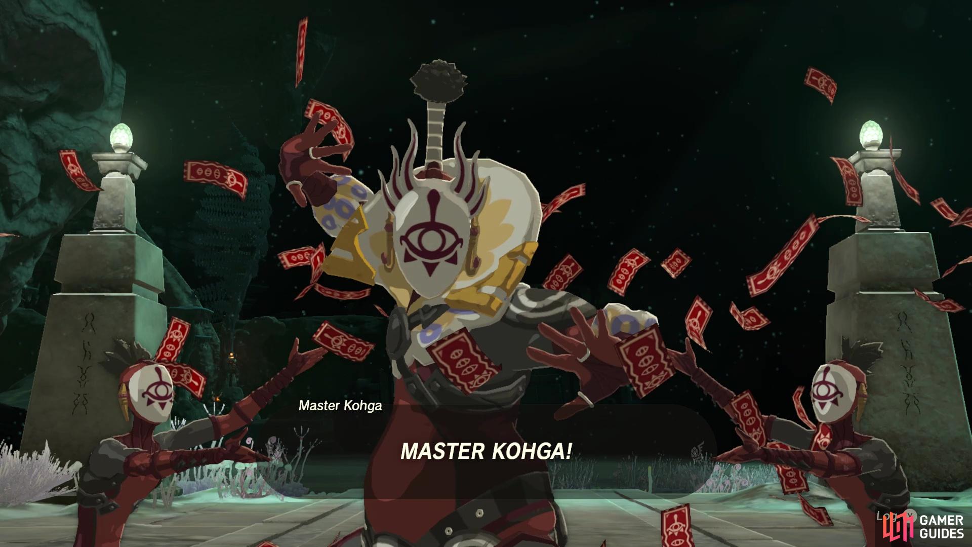 Master Kohga has returned, to be a thorn in your side!