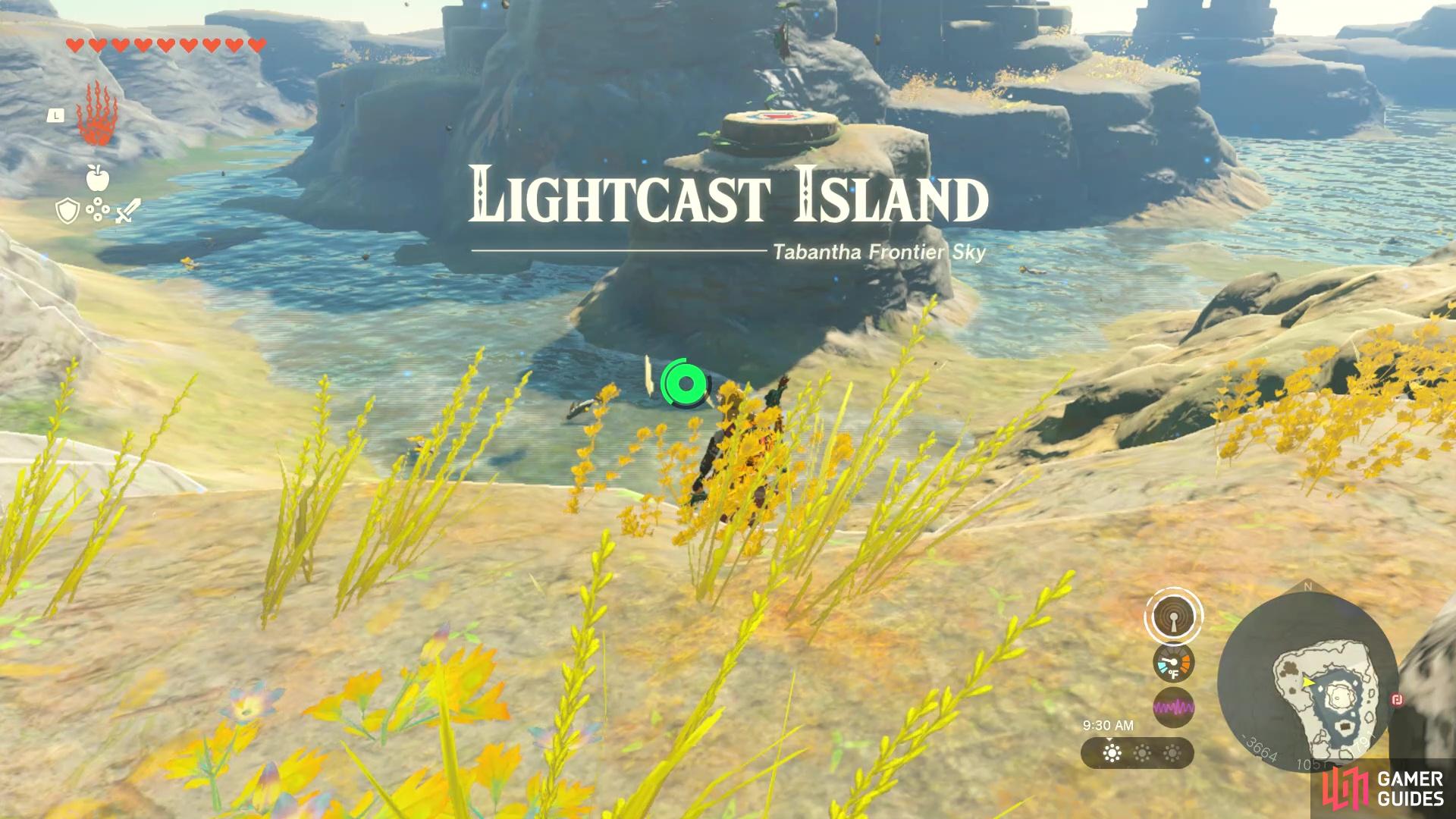 Lightcast Island is where you’ll find the Ga-ahisas Shrine.